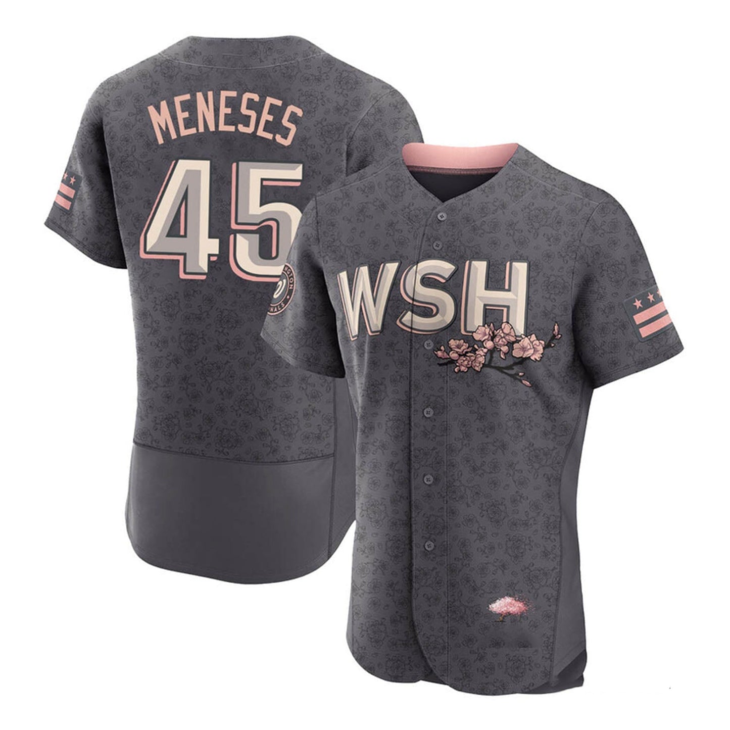 MLB Joey Meneses Washington Nationals 45 Jersey