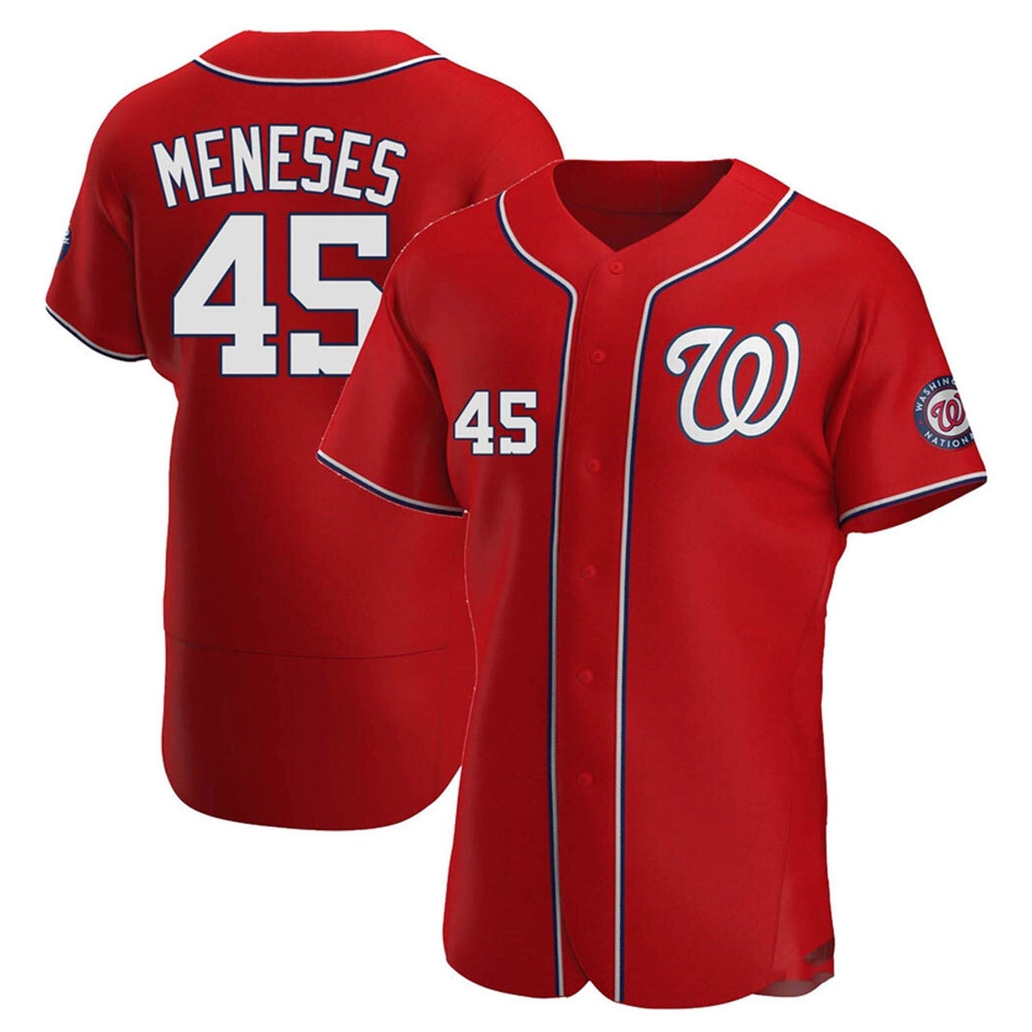 MLB Joey Meneses Washington Nationals 45 Jersey