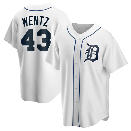 MLB Joey Wentz Detroit Tigers 43 Jersey