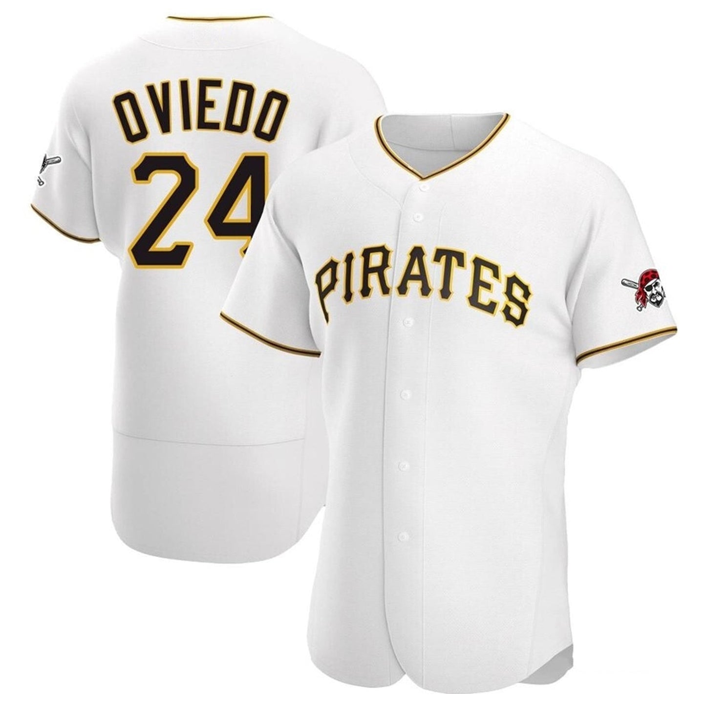 MLB Johan Oviedo Pittsburgh Pirates 24 Jersey