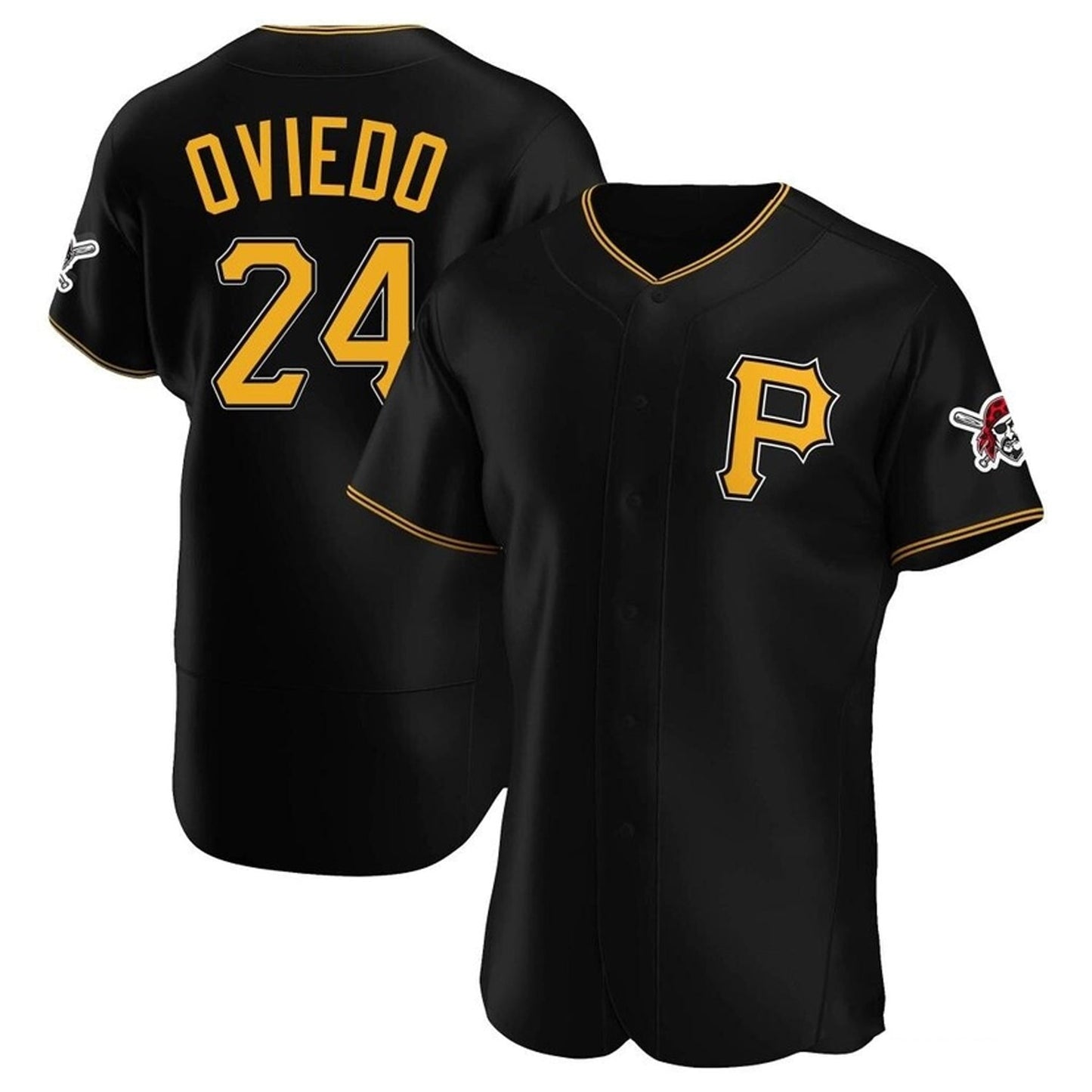 MLB Johan Oviedo Pittsburgh Pirates 24 Jersey