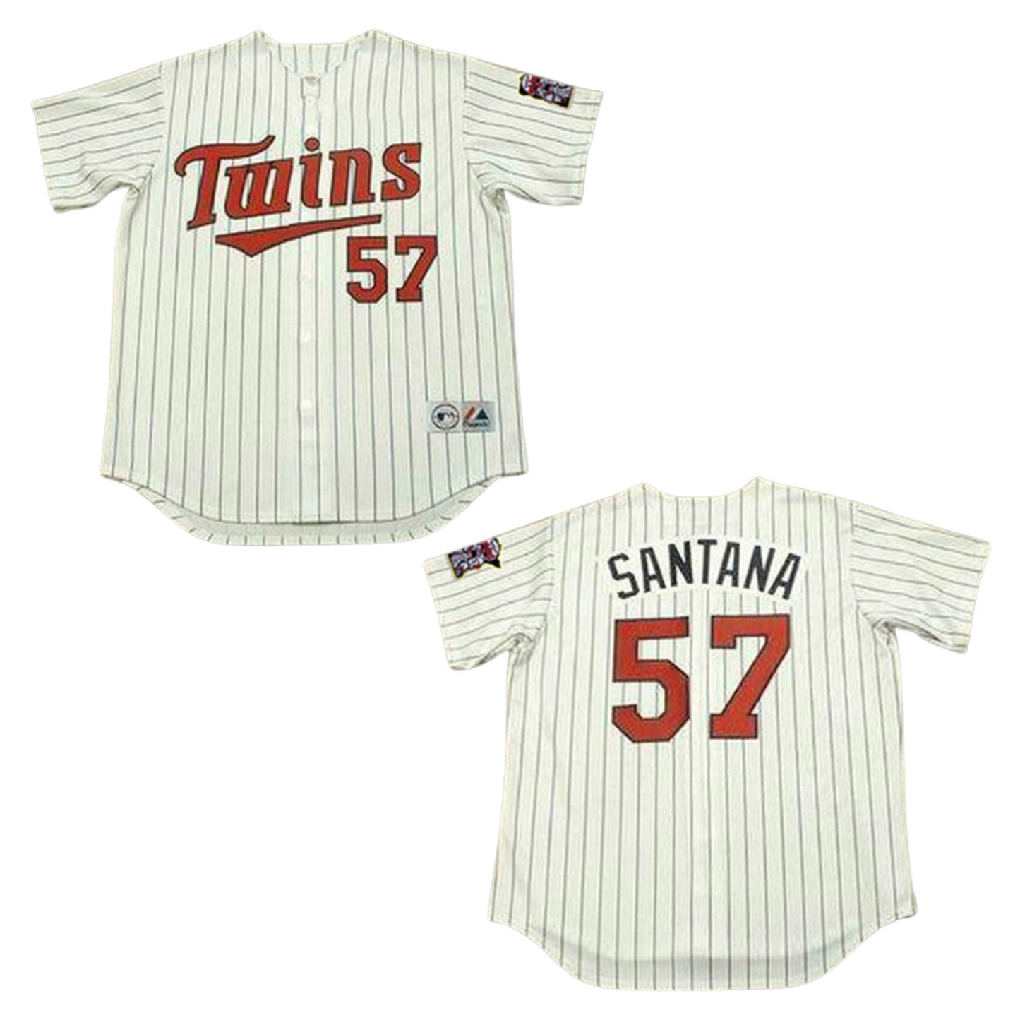 MLB Johan Santana Minnesota Twins 57 Jersey