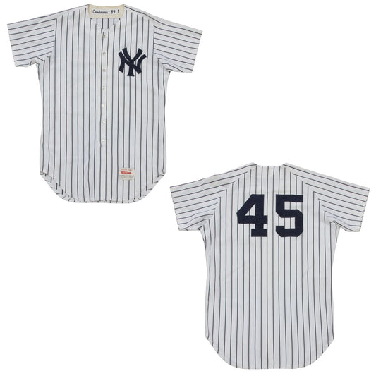 MLB John Candelaria New York Yankees 45 Jersey