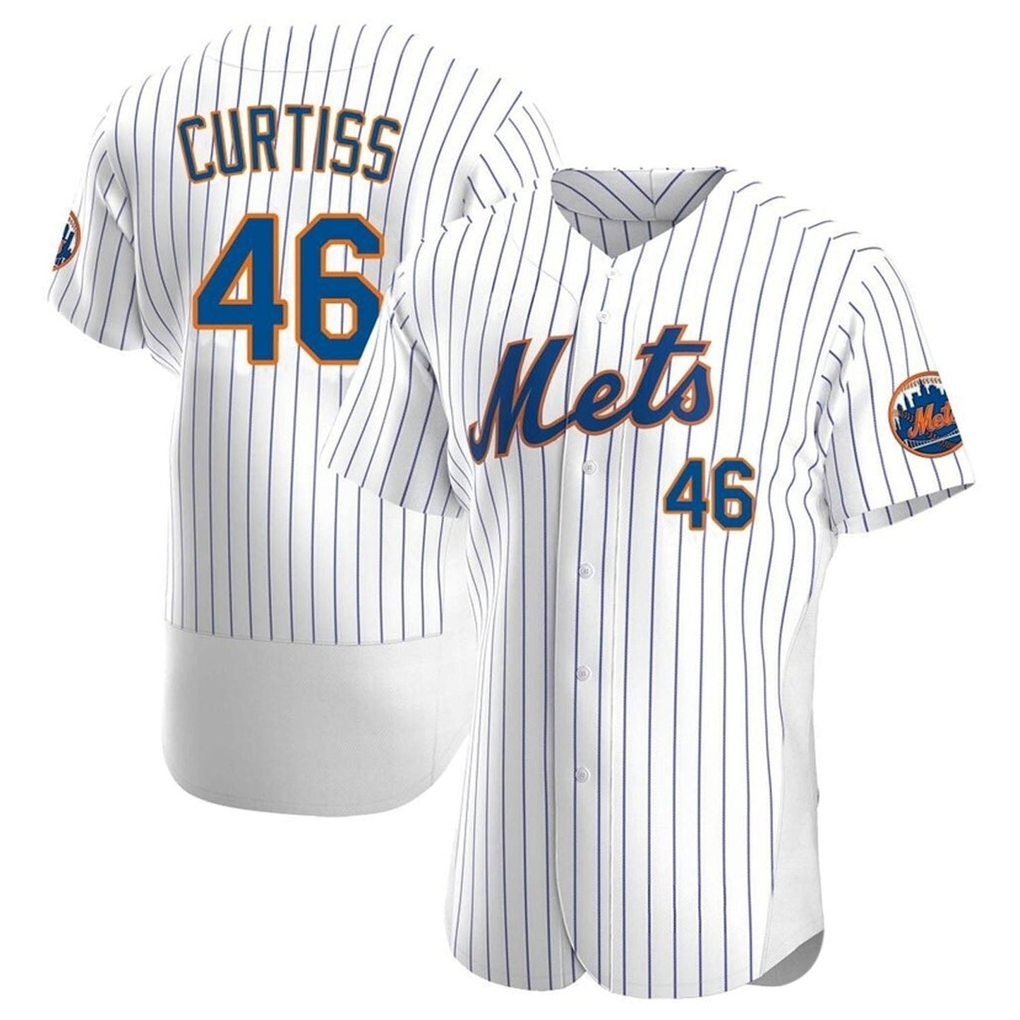 MLB John Curtiss New York Mets 46 Jersey