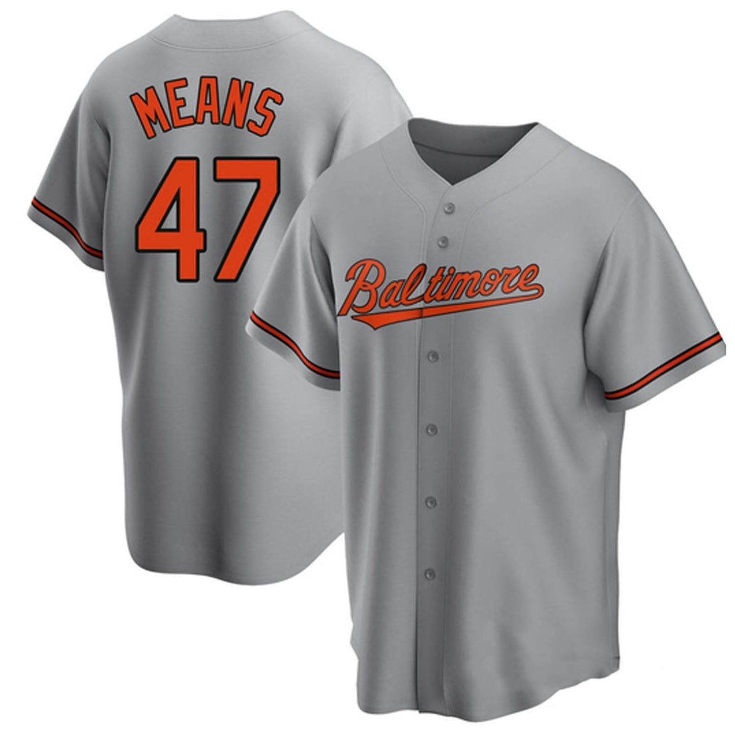 MLB John Means Baltimore Orioles 47 Jersey