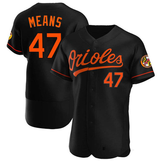 MLB John Means Baltimore Orioles 47 Jersey