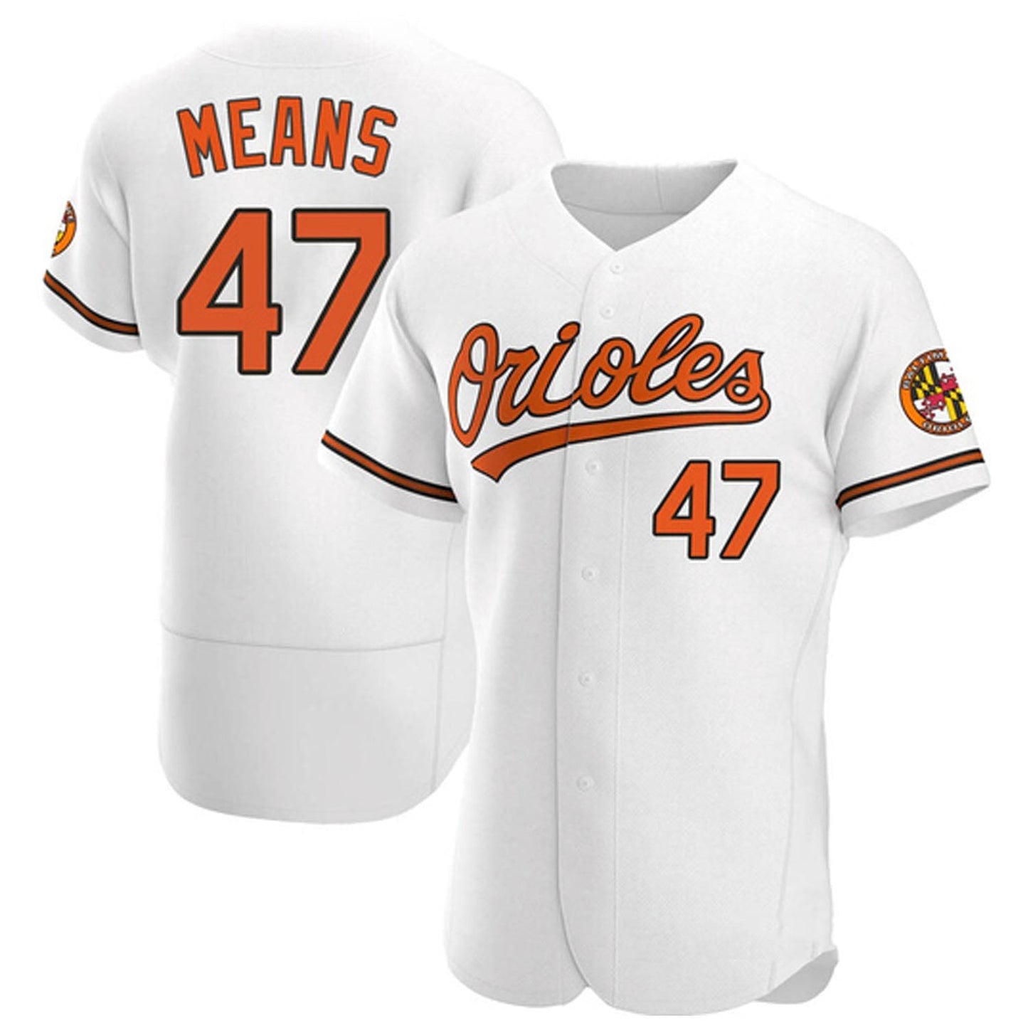 MLB John Means Baltimore Orioles 47 Jersey