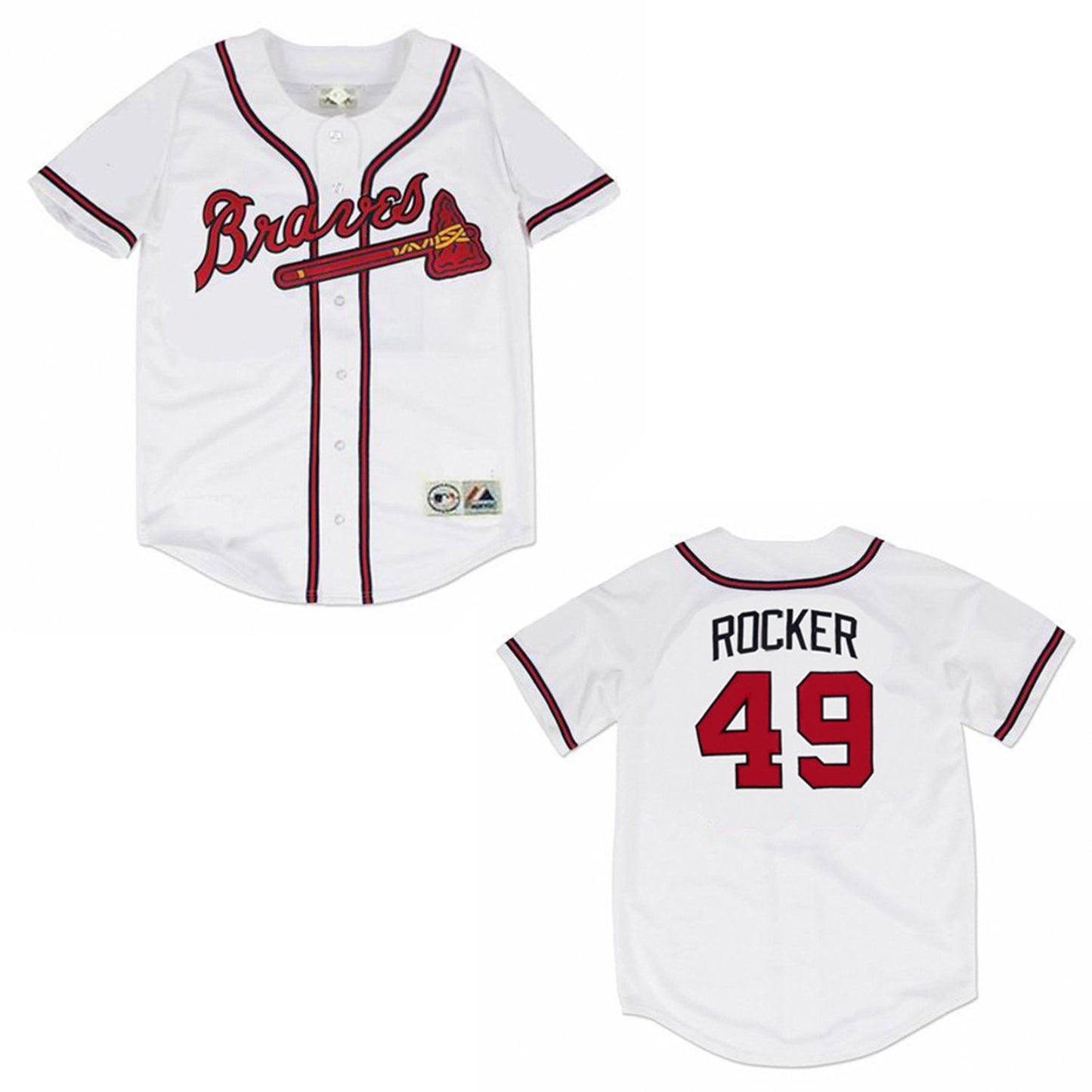 MLB John Rocker Atlanta Braves 49 Jersey