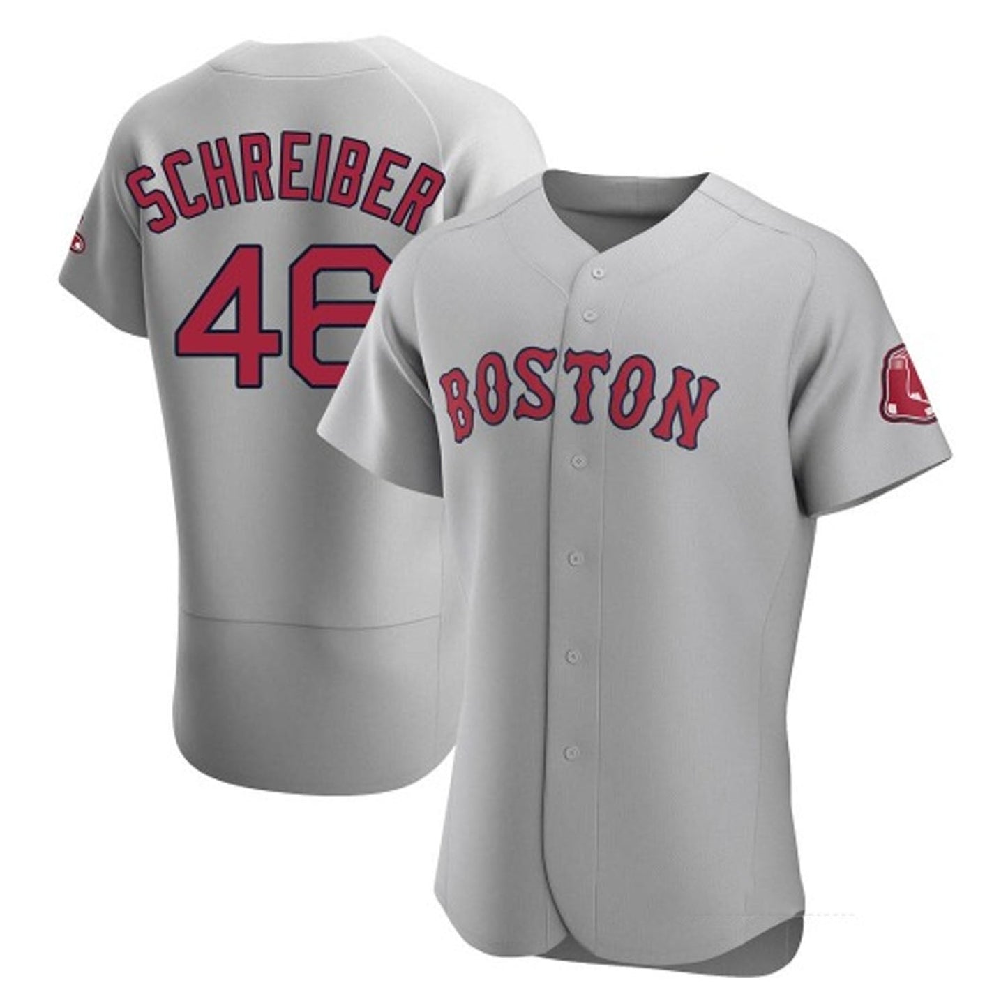 MLB John Schreiber Boston Red Sox 46 Jersey