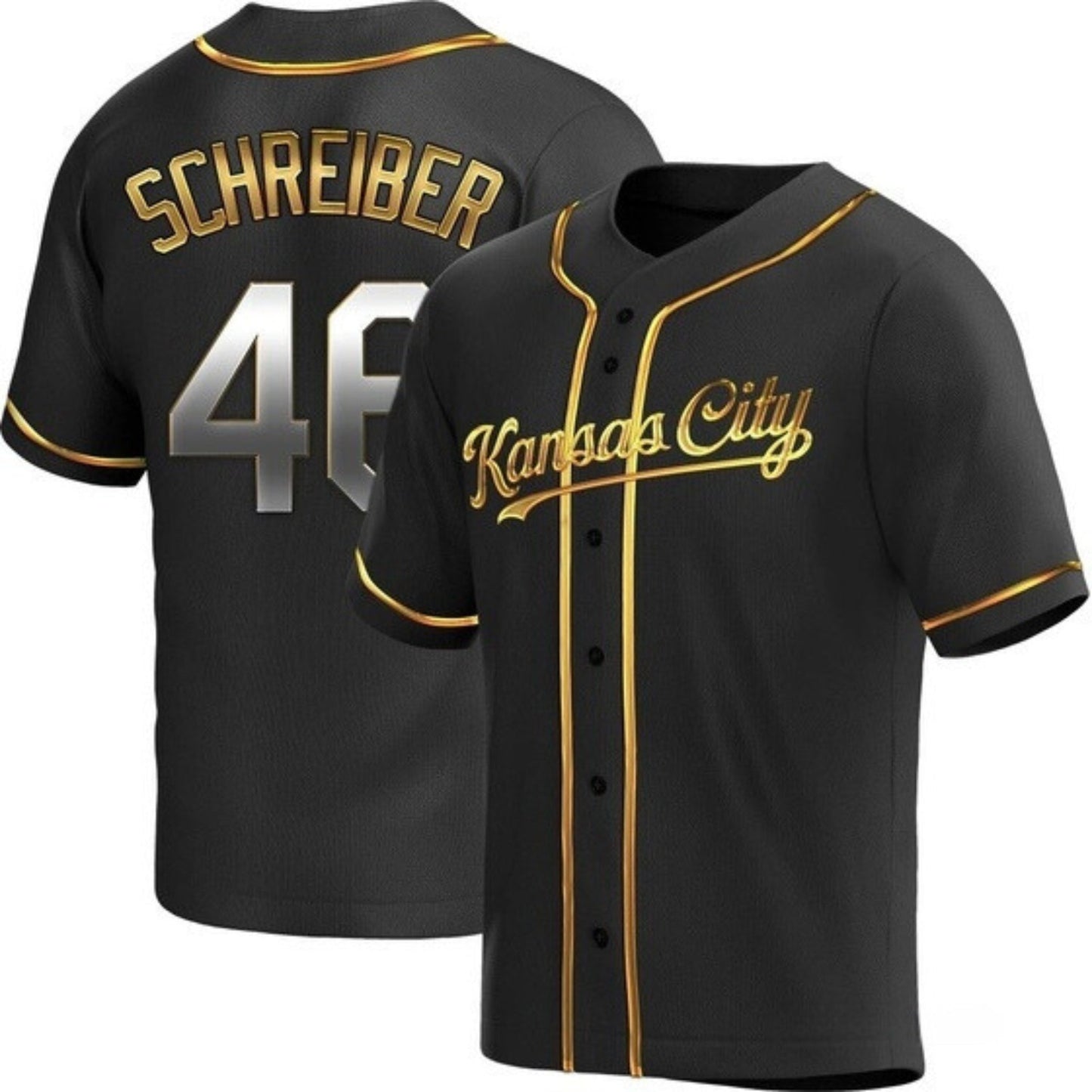 John Schreiber Kansas City Royals 46 Jersey