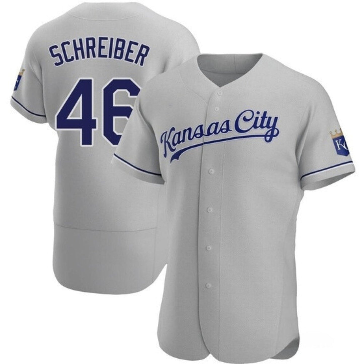 John Schreiber Kansas City Royals 46 Jersey