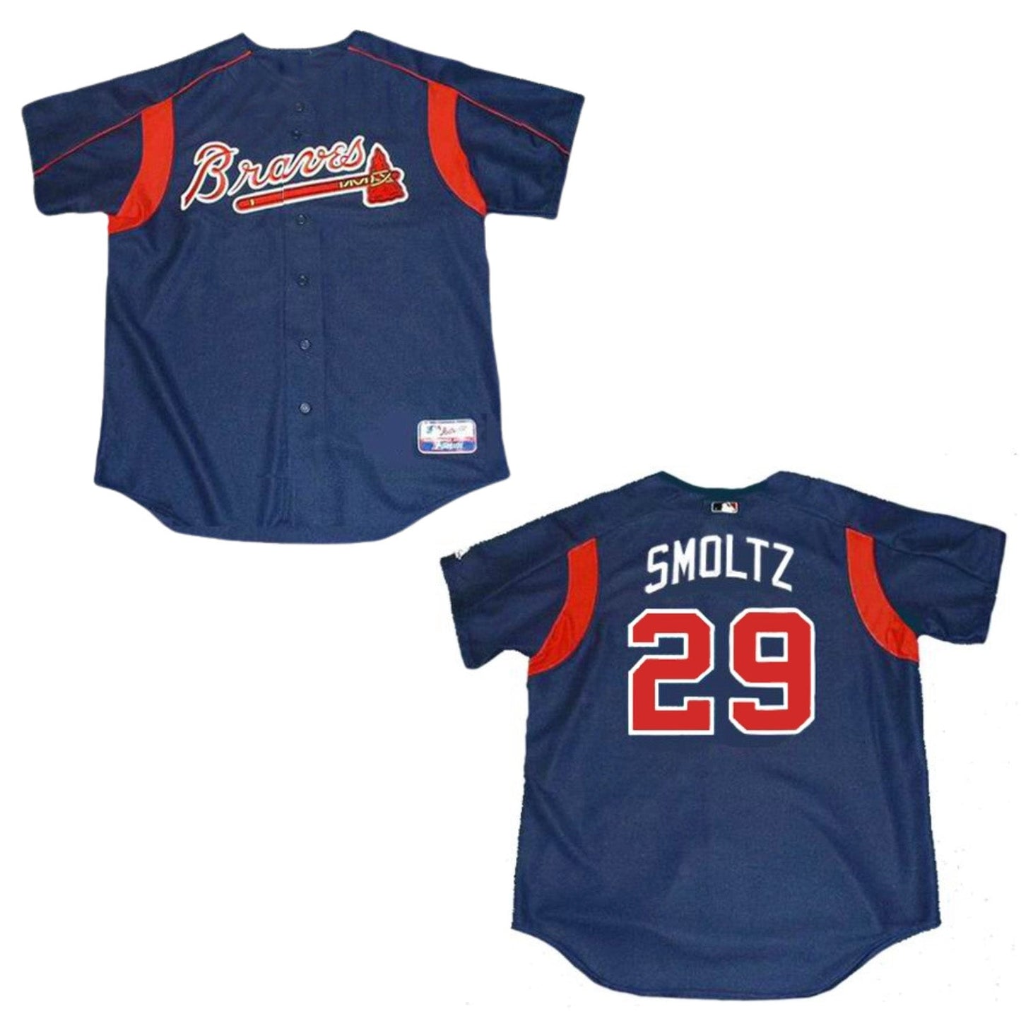 MLB John Smoltz Atlanta Braves 29 Jersey