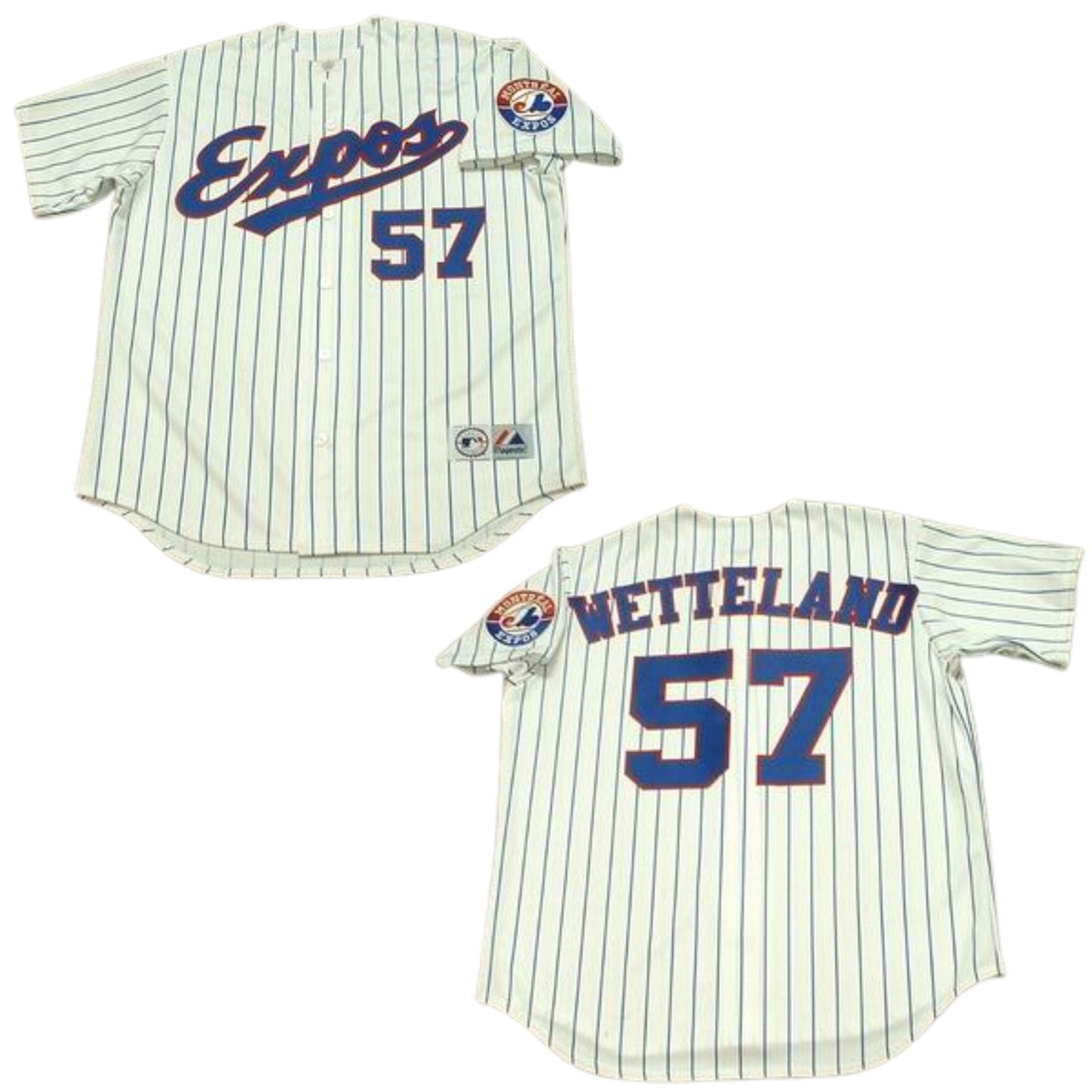 MLB John Wetteland Montreal Expos 57 Jersey