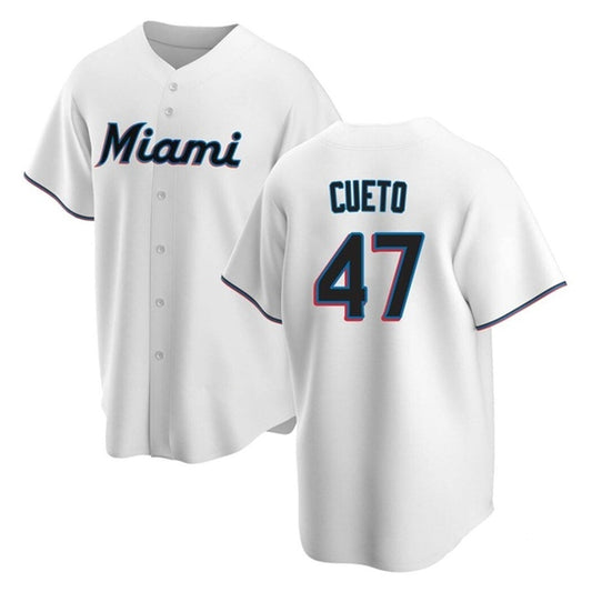 MLB Johnny Cueto Miami Marlins 47 Jersey