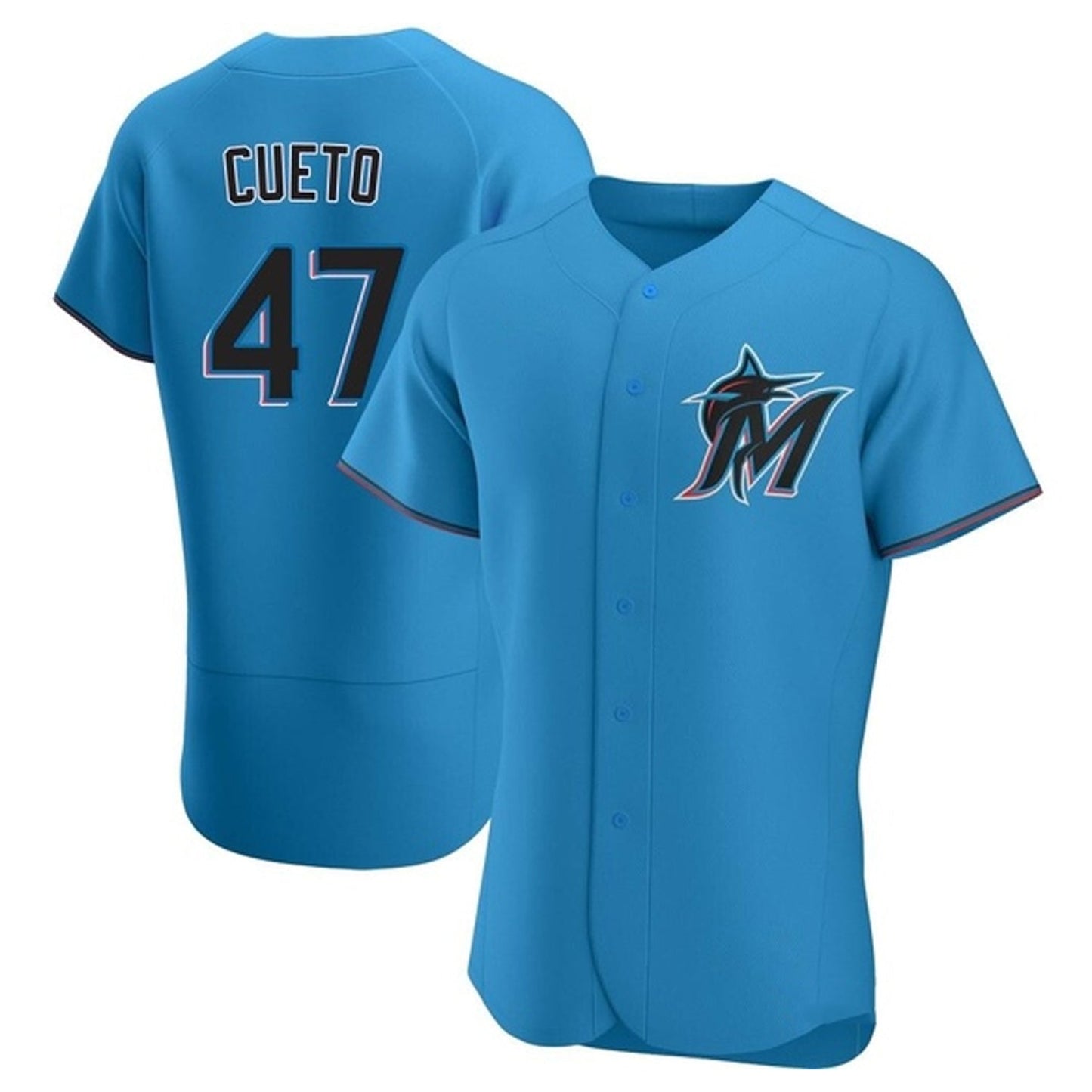 MLB Johnny Cueto Miami Marlins 47 Jersey