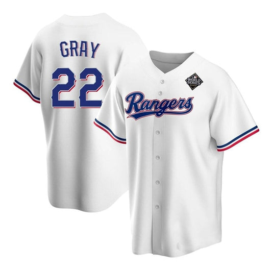 MLB Jon Gray Texas Ranger 22 Jersey