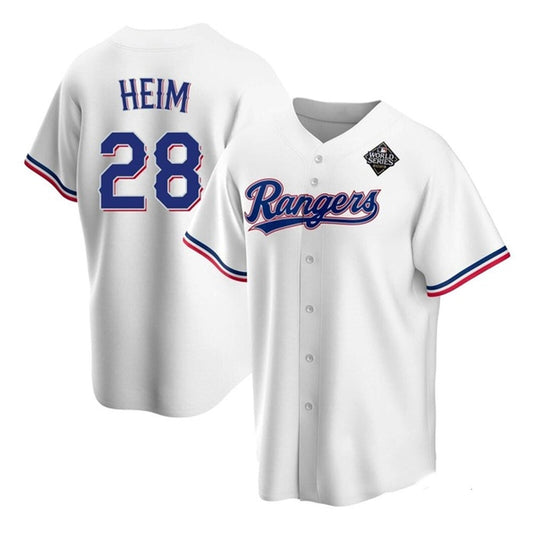 MLB Jonah Heim Texas Ranger 28 Jersey