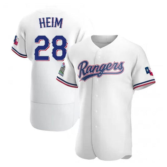 MLB Jonah Heim Texas Rangers 28 Jersey