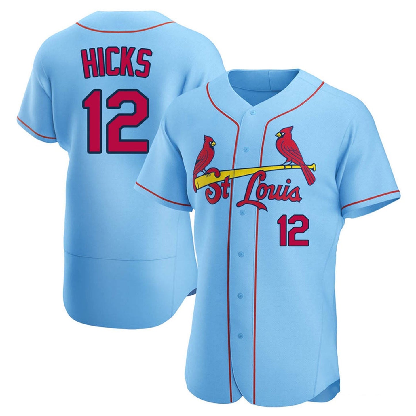 MLB Jordan Hicks St Louis Cardinals 12 Jersey