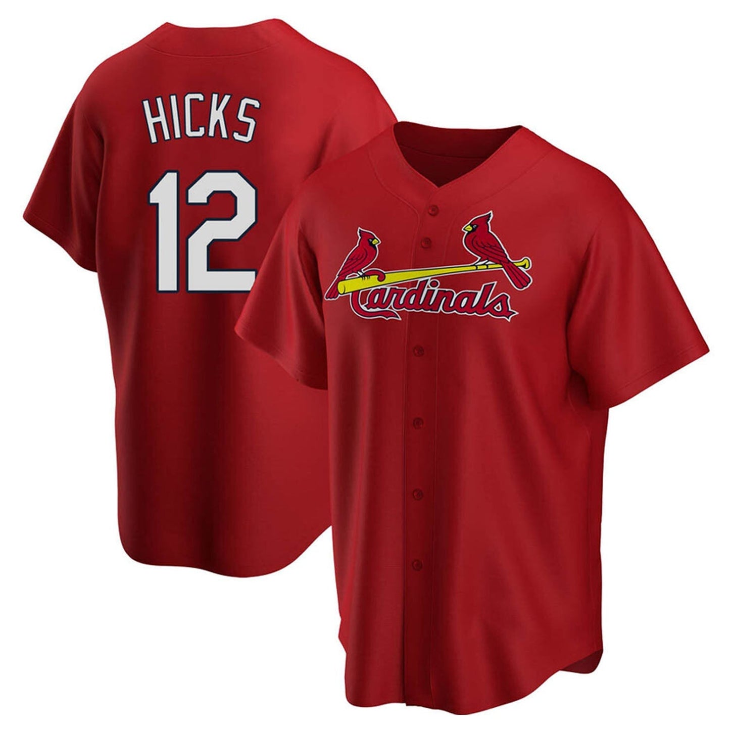 MLB Jordan Hicks St Louis Cardinals 12 Jersey