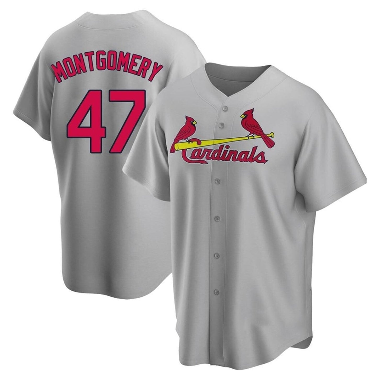 MLB Jordan Montgomery St Louis Cardinals 47 Jersey