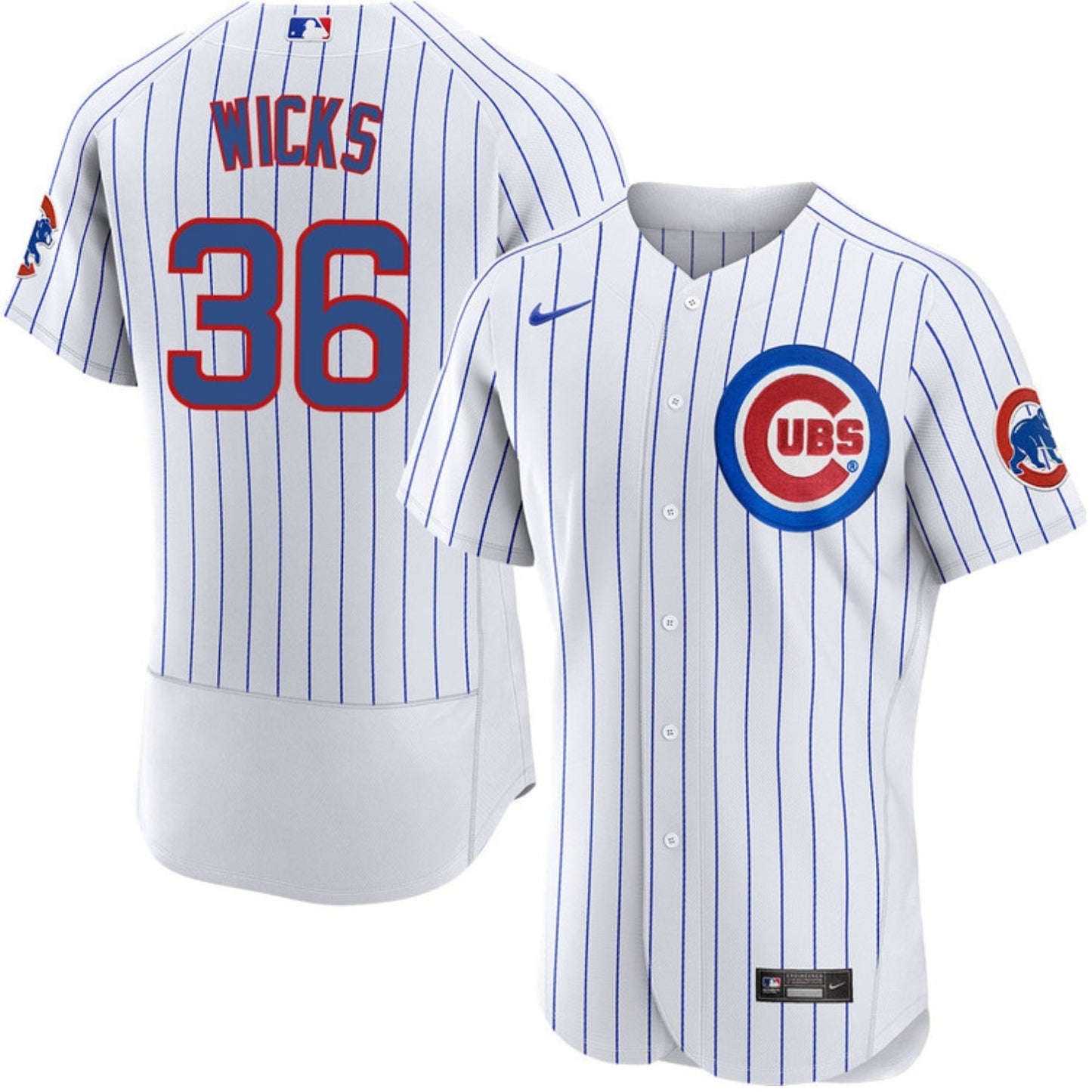 Jordan Wicks Chicago Cubs 36 Jersey