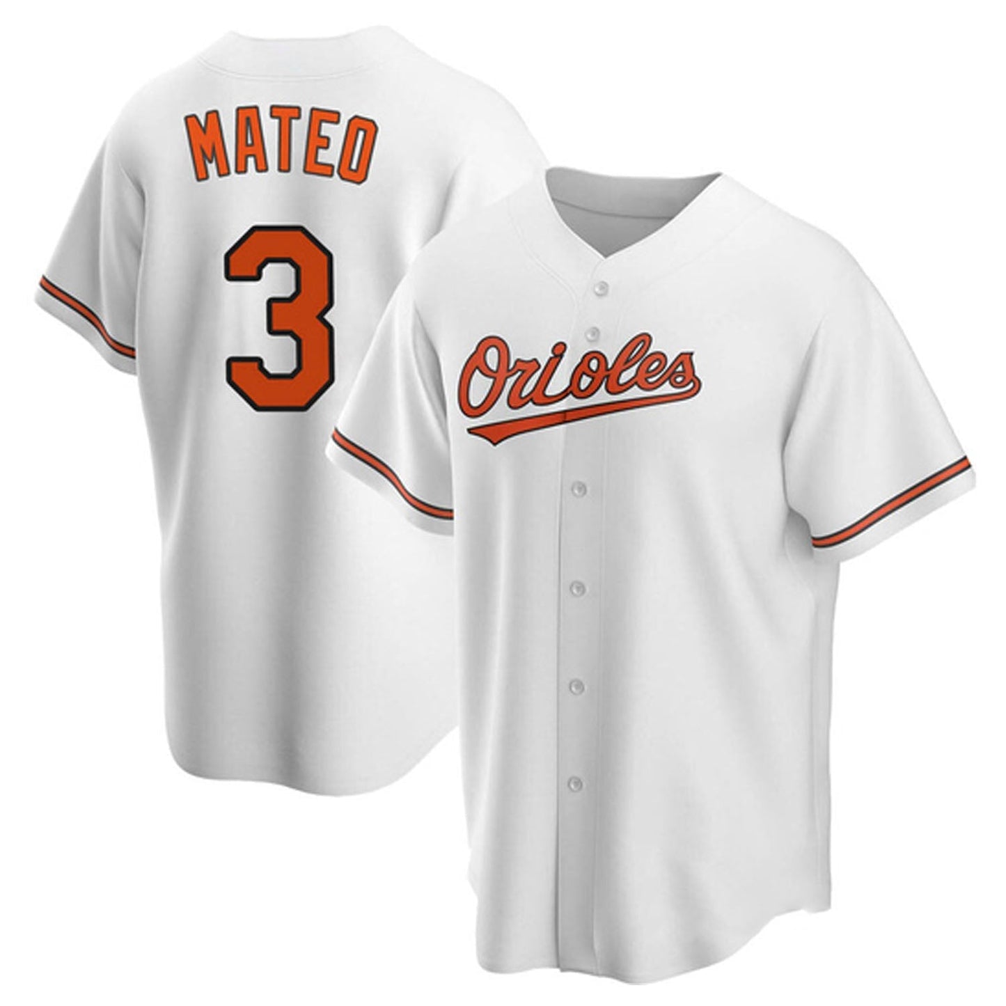 MLB Jorge Mateo Baltimore Orioles 3 Jersey