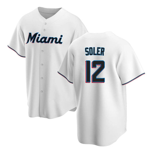 MLB Jorge Soler Miami Marlins 12 Jersey