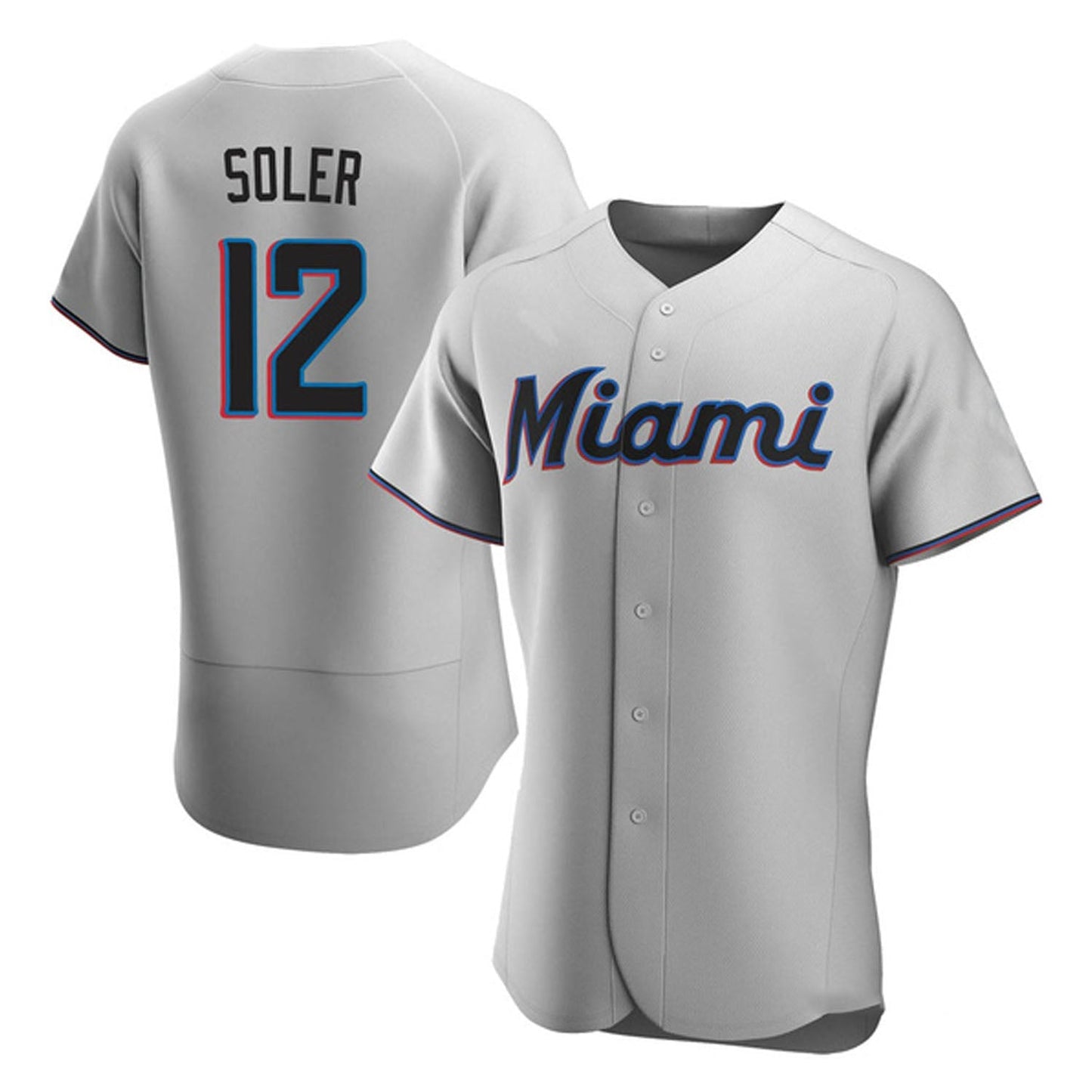 MLB Jorge Soler Miami Marlins 12 Jersey