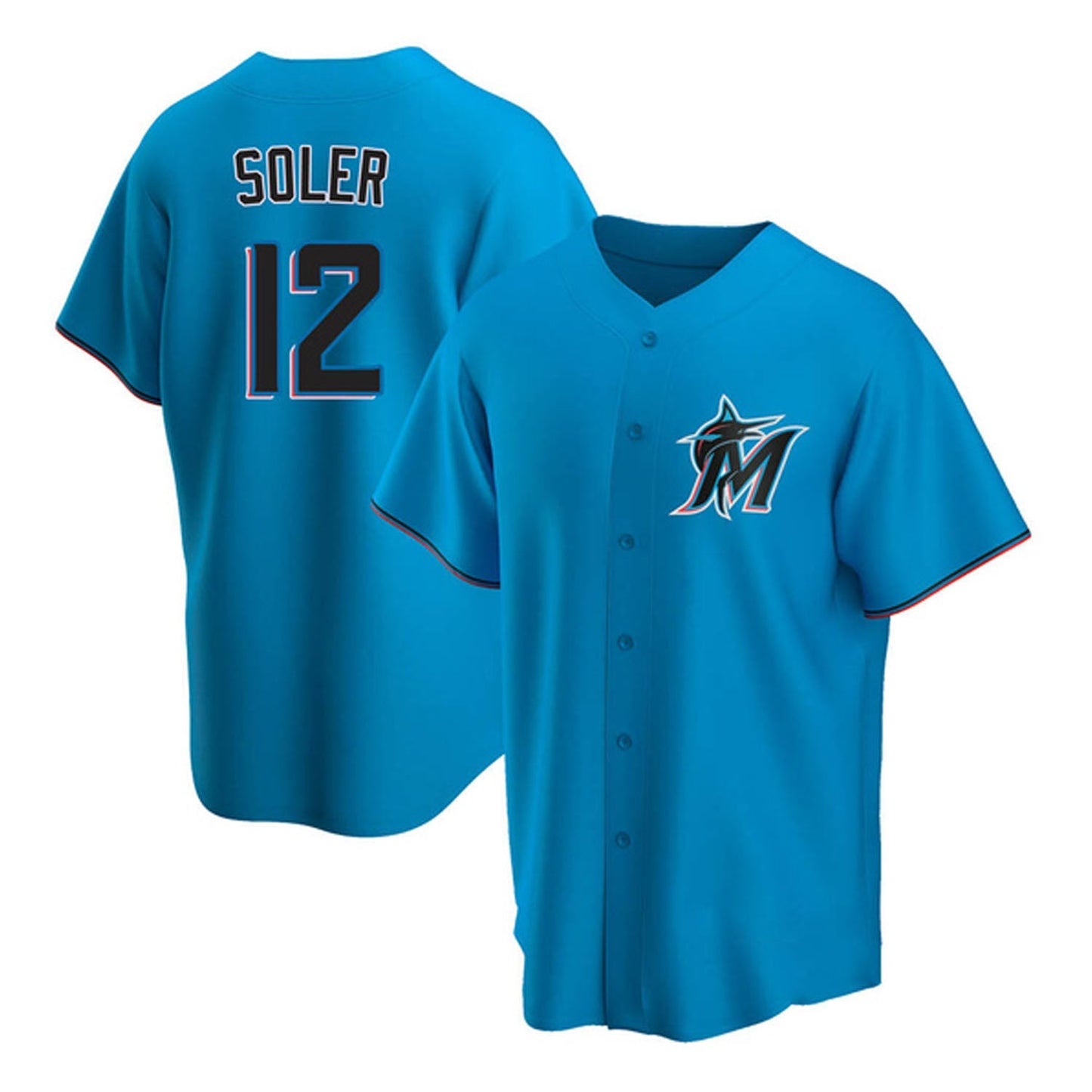 MLB Jorge Soler Miami Marlins 12 Jersey