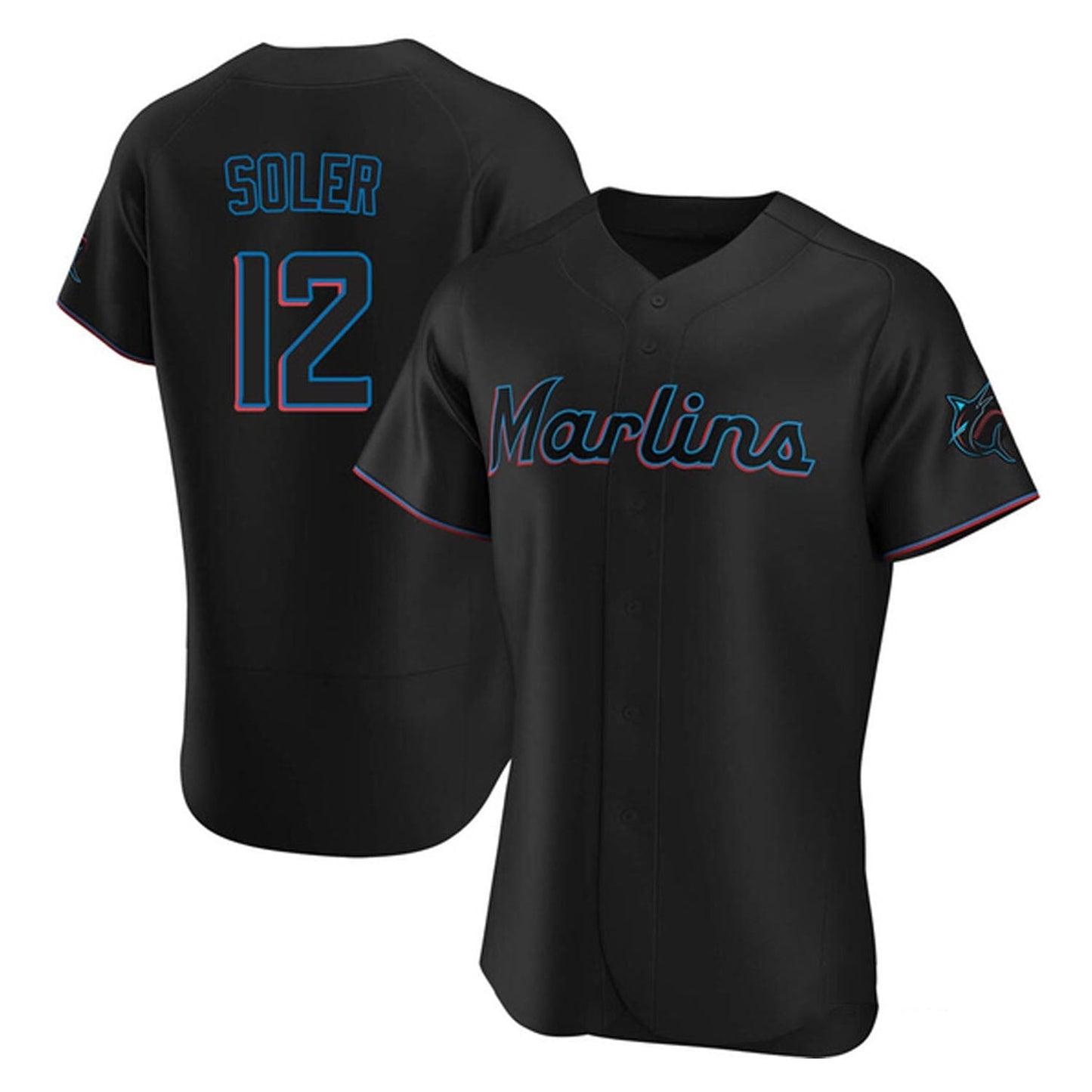 MLB Jorge Soler Miami Marlins 12 Jersey