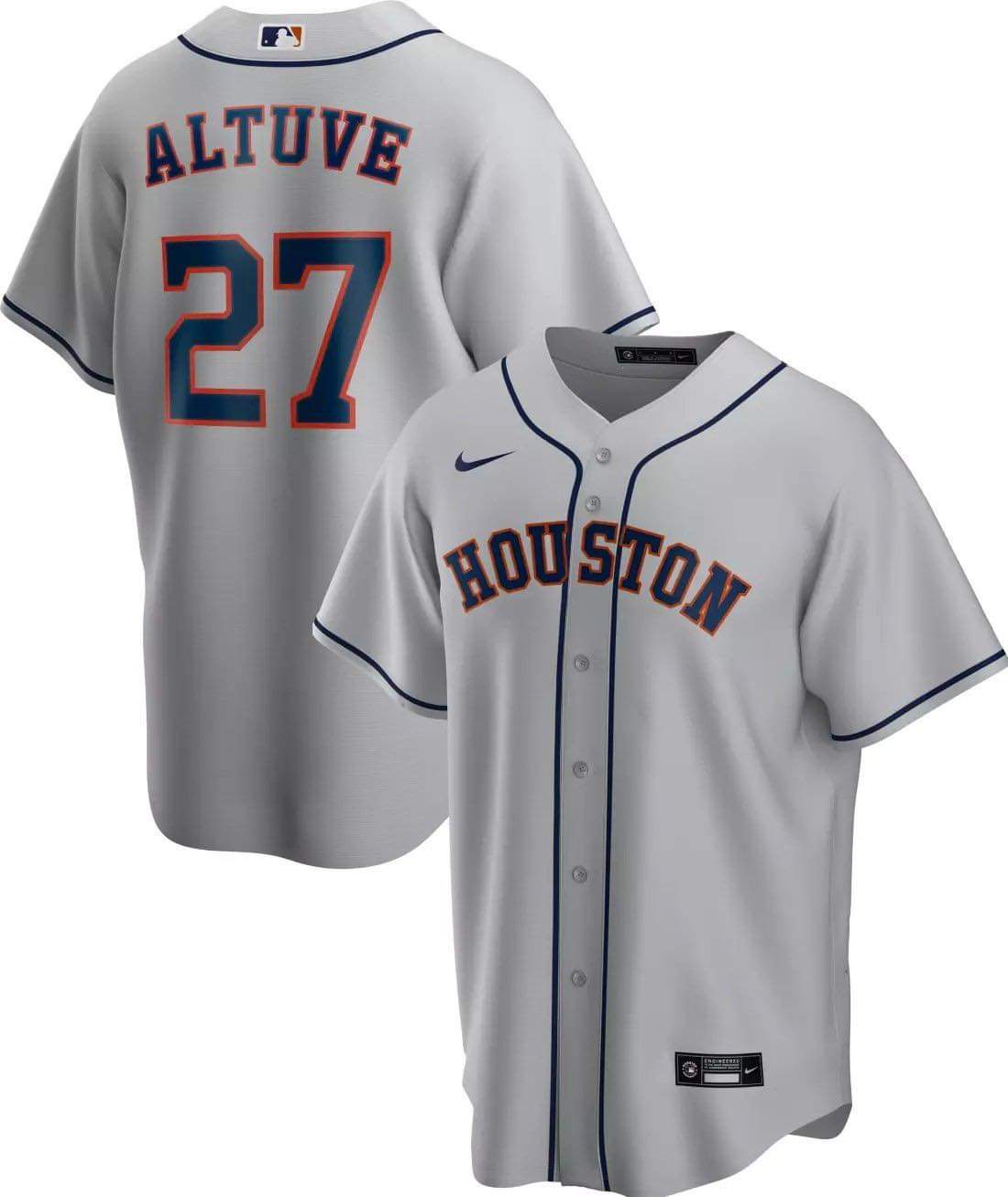 MLB Jose Altuve Houston Astros 27 Jersey