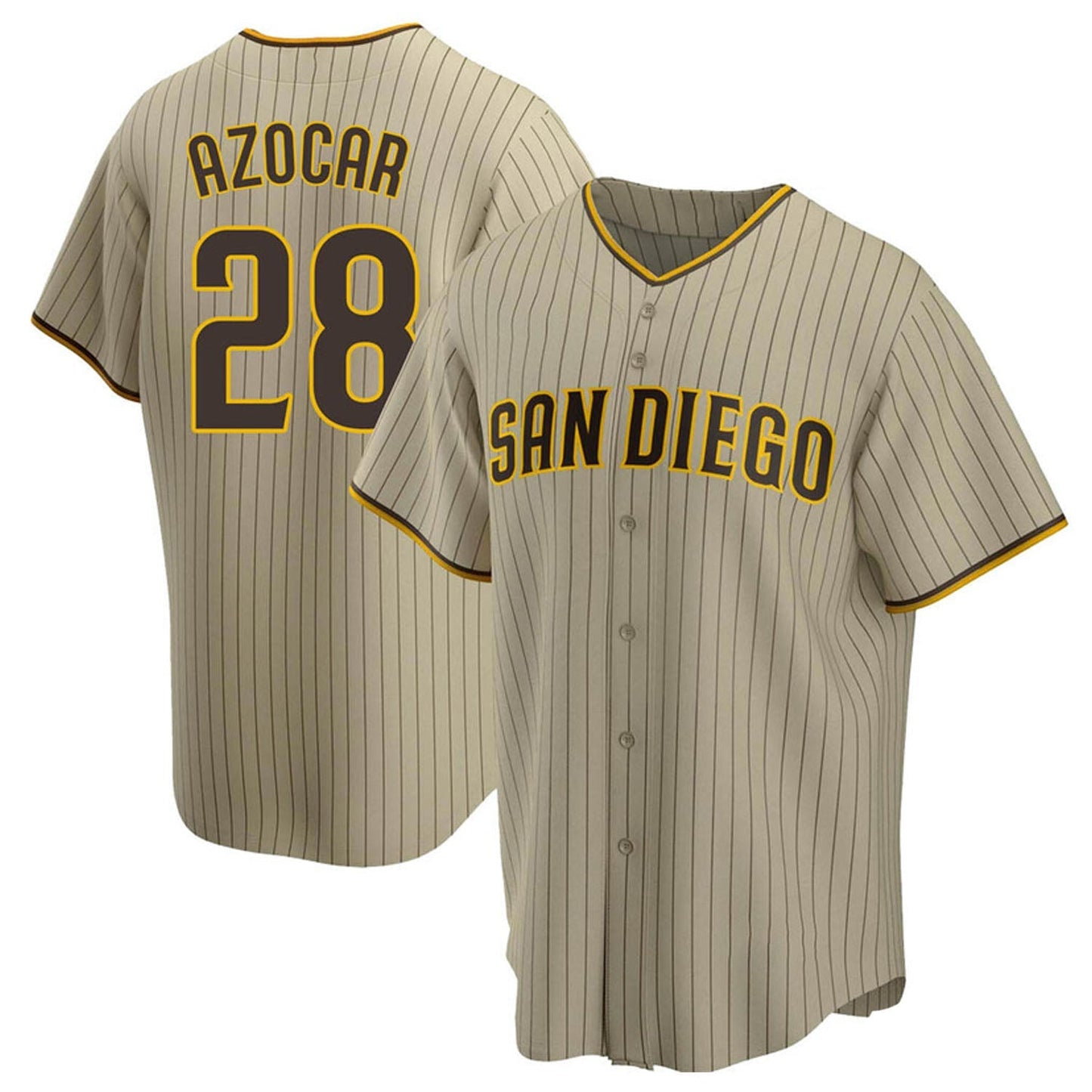 MLB Jose Azocar San Diego Padres 28 Jersey