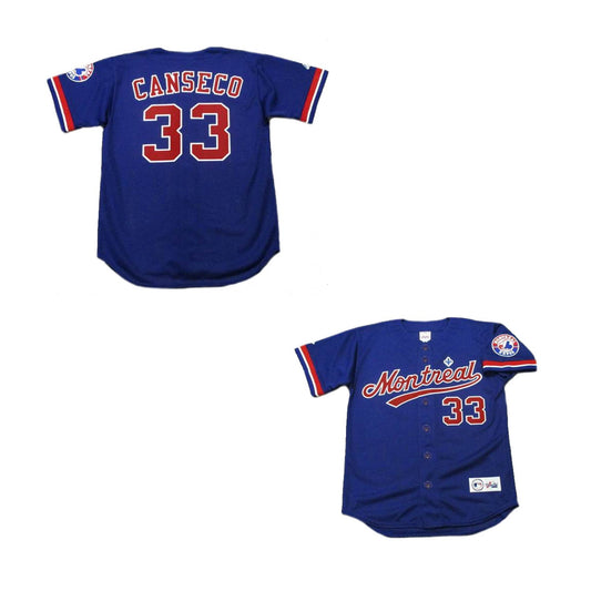 MLB Jose Canseco Montreal Expos 33 Jersey