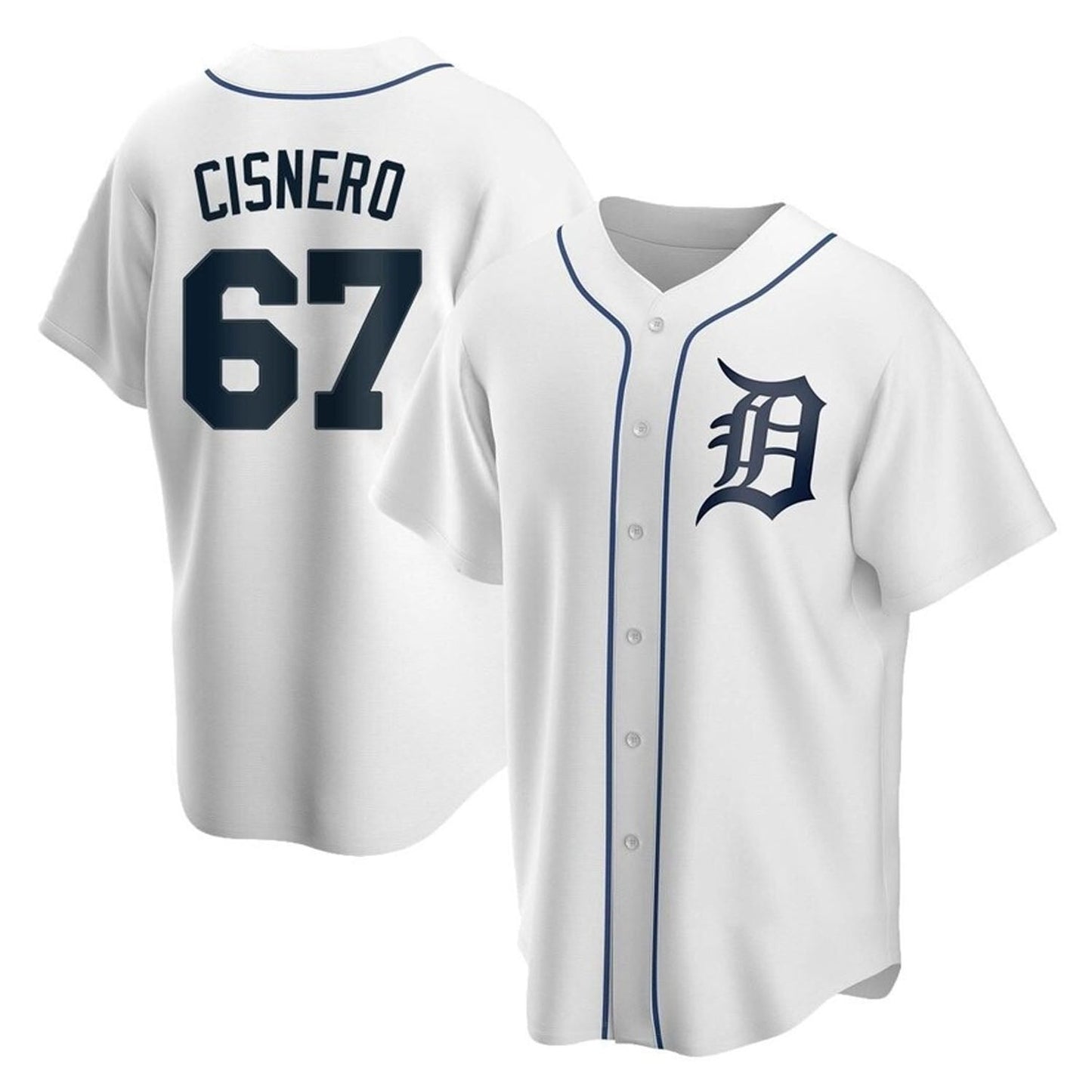 MLB José Cisnero Detroit Tigers 67 Jersey