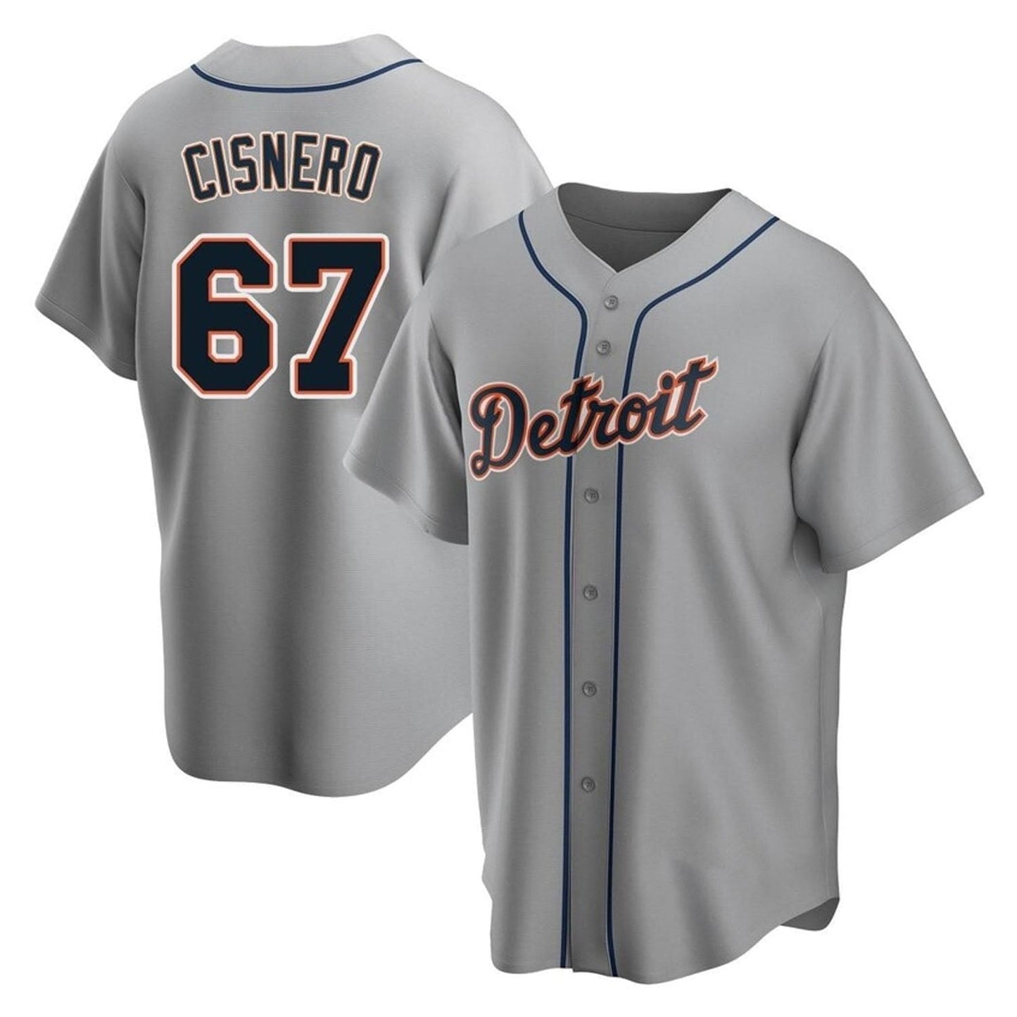 MLB José Cisnero Detroit Tigers 67 Jersey