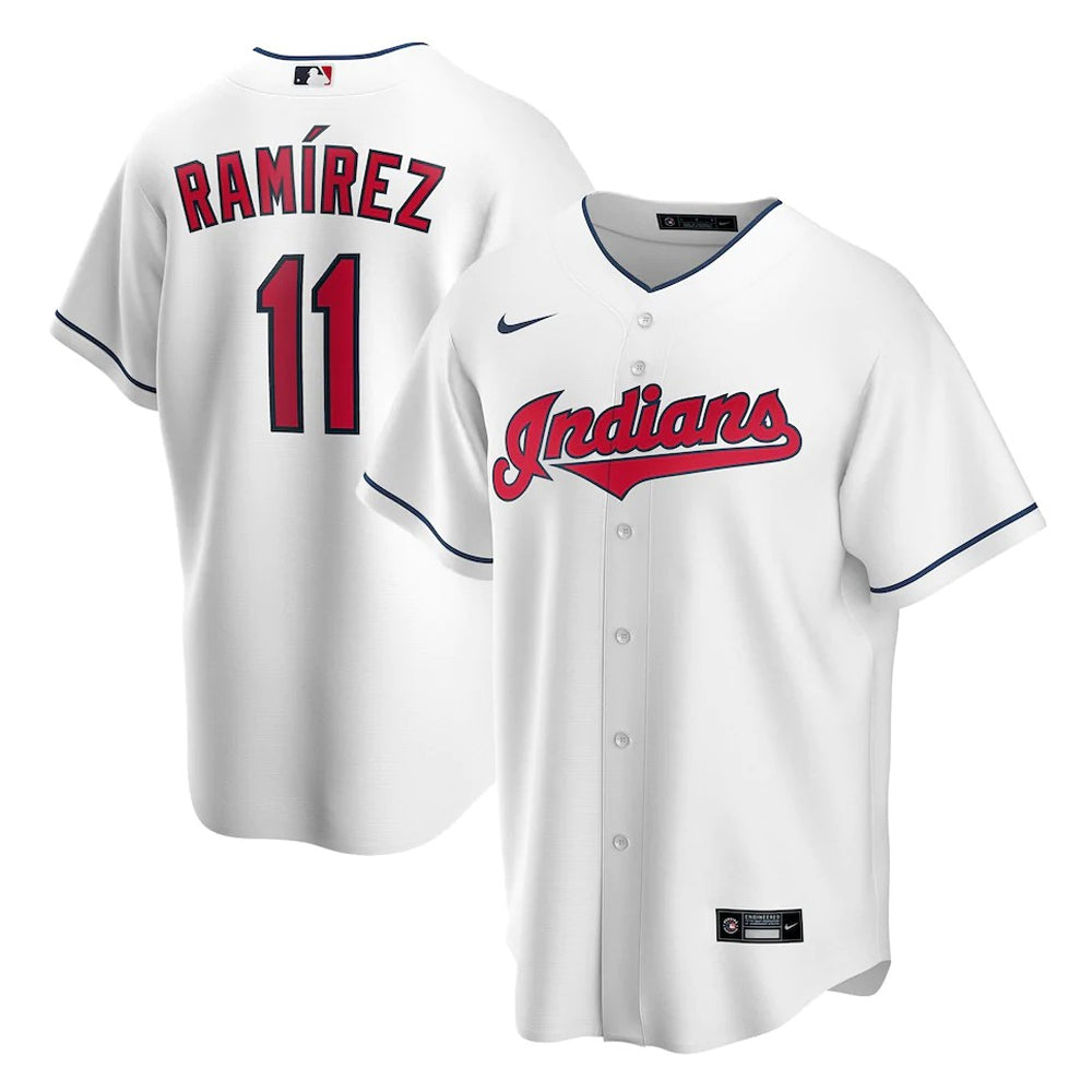 MLB Jose Ramirez Cleveland Indians 11 Jersey