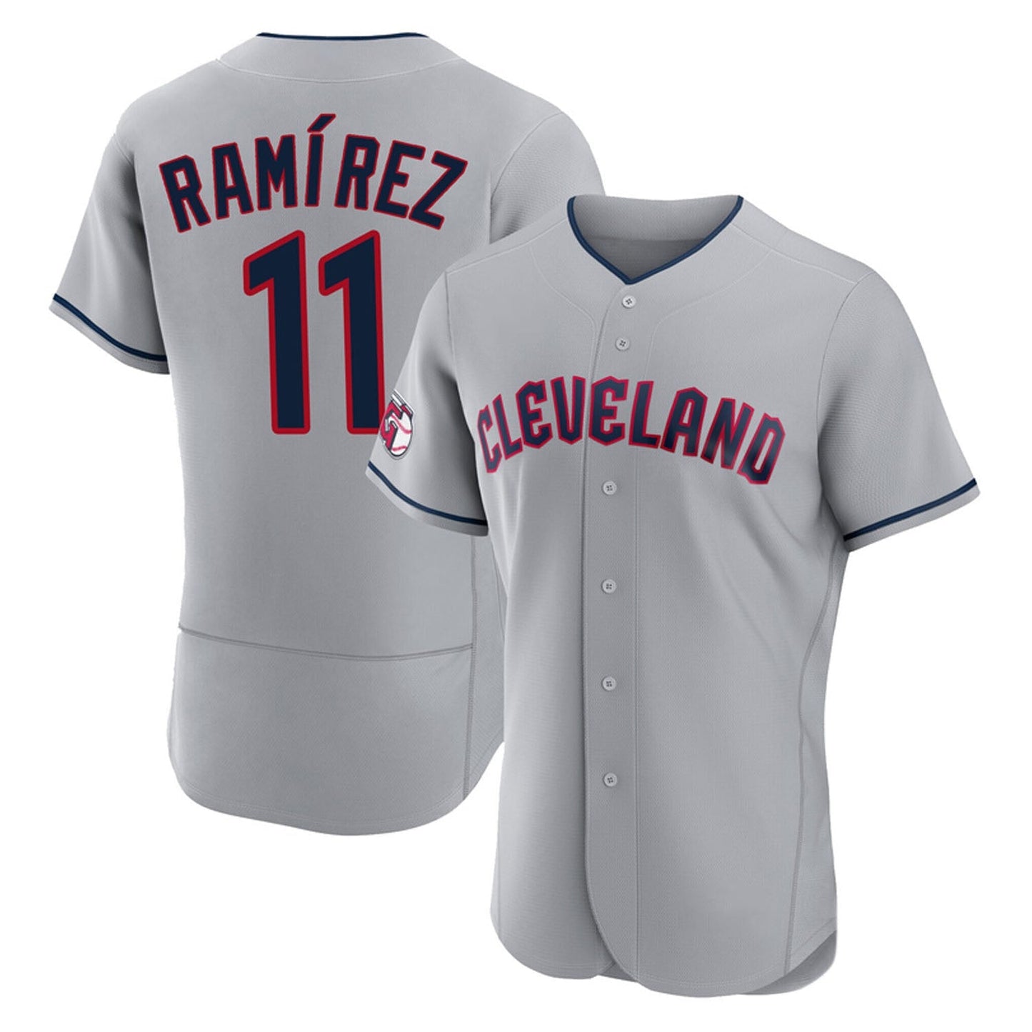 MLB Jose Ramirez Cleveland Indians 11 Jersey