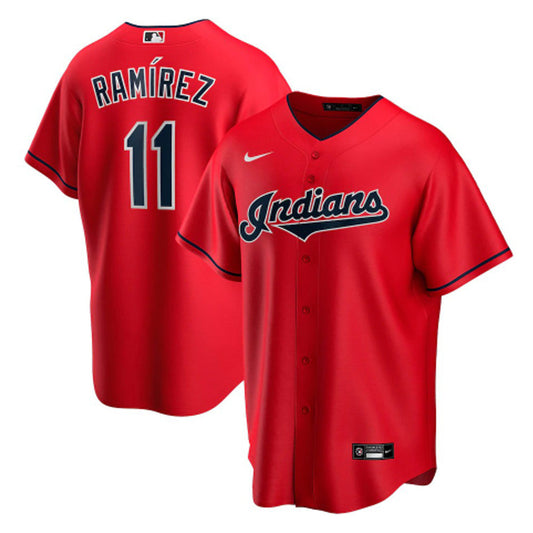 MLB Jose Ramirez Cleveland Indians 11 Jersey