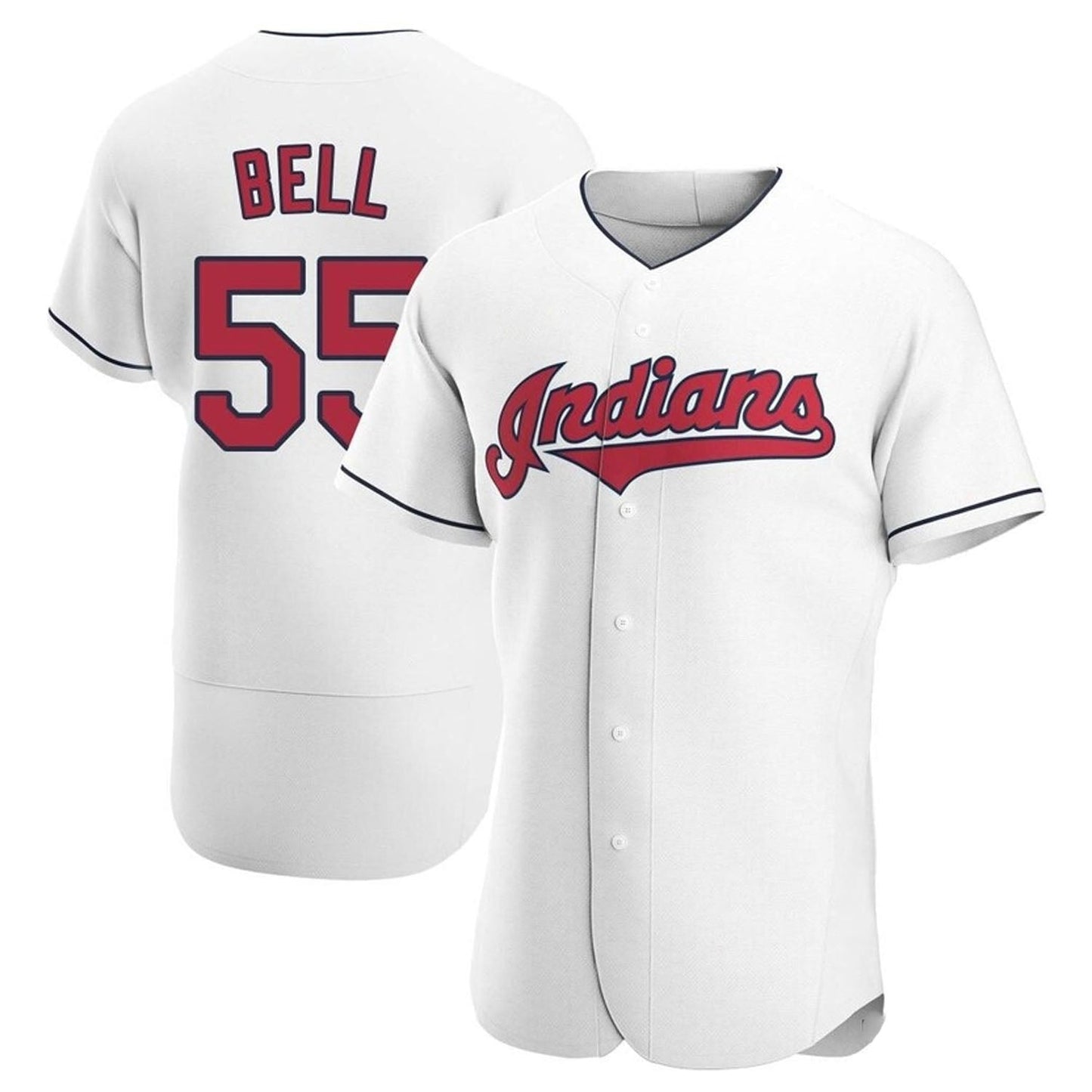 MLB Josh Bell Cleveland Indians 55 Jersey