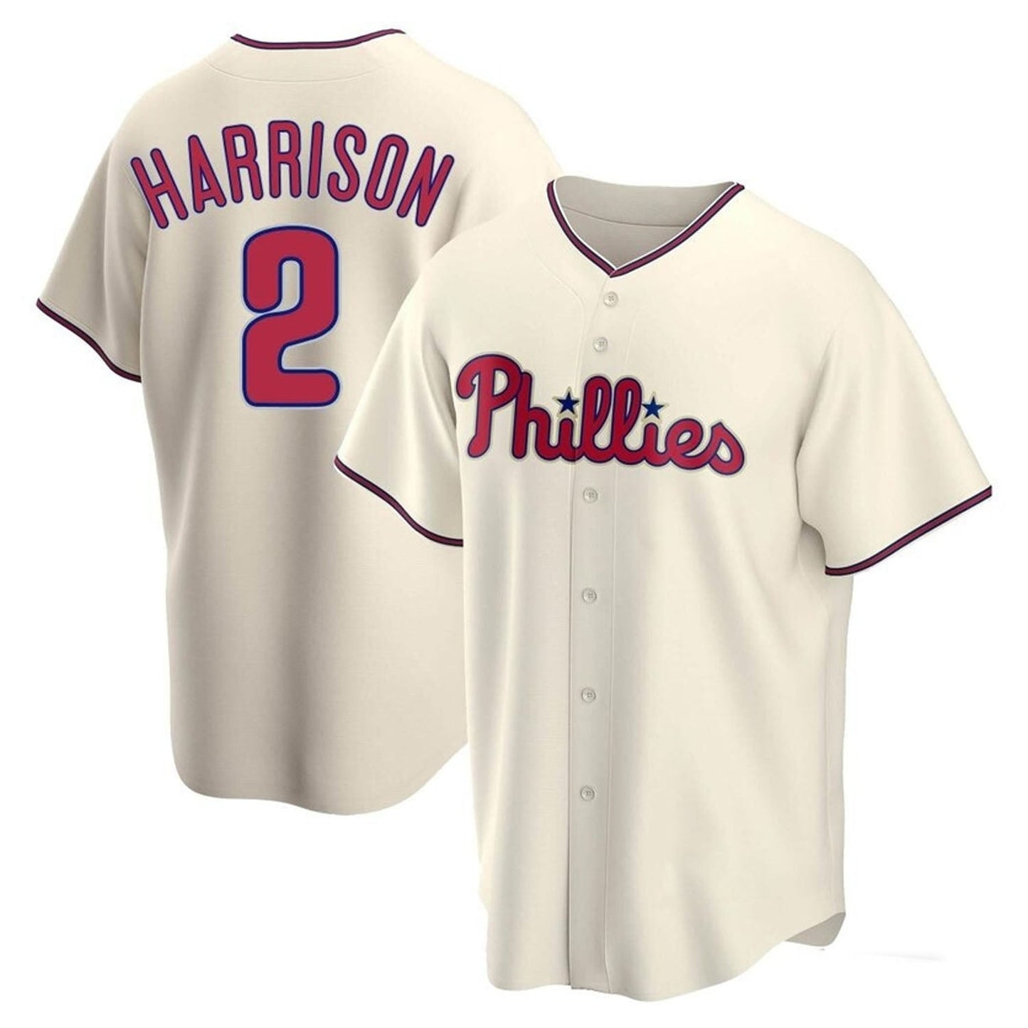 MLB Josh Harrison Philadelphia Phillies 2 Jersey