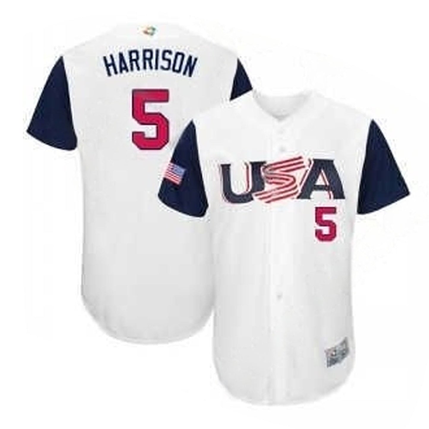 WBC Josh Harrison USA 5 Jersey