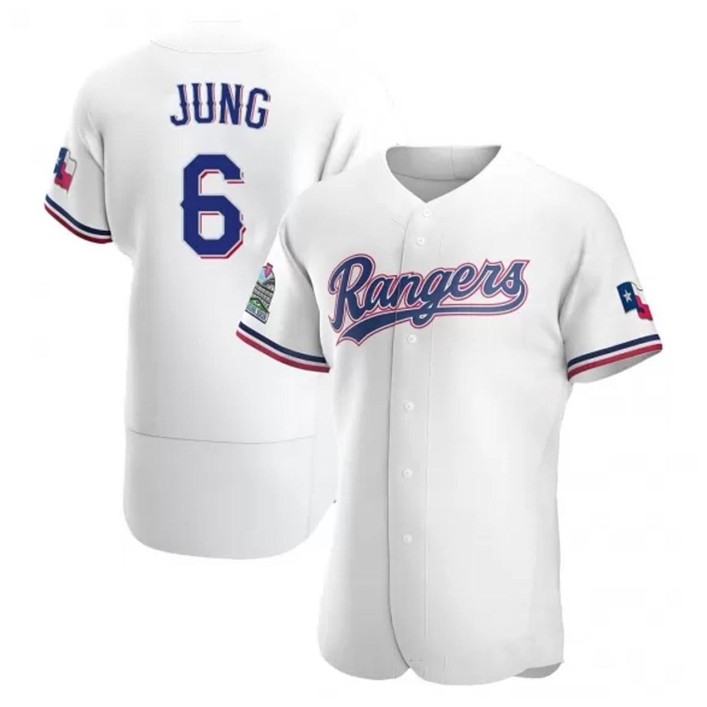 MLB Josh Jung Texas Rangers 6 Jersey