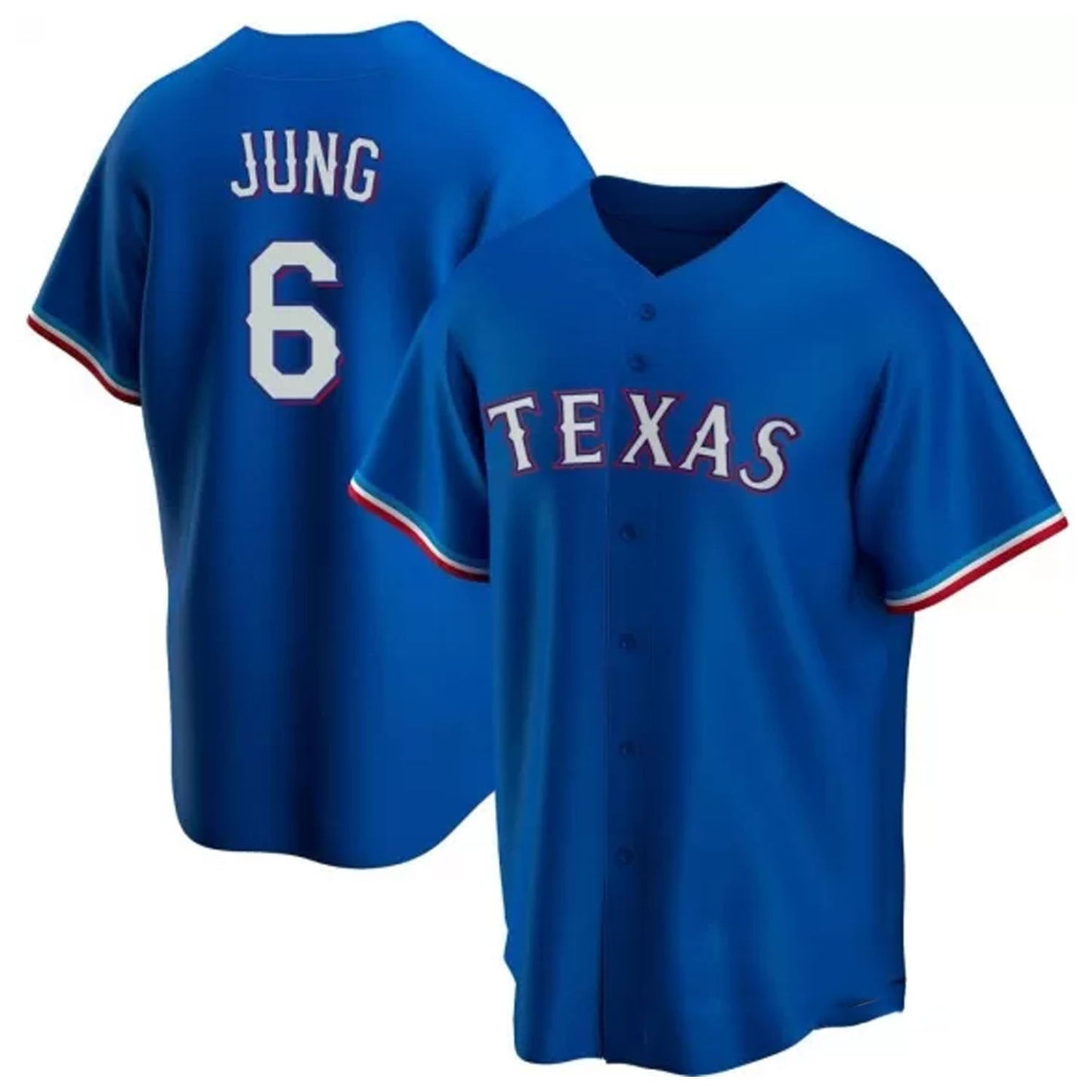 MLB Josh Jung Texas Rangers 6 Jersey