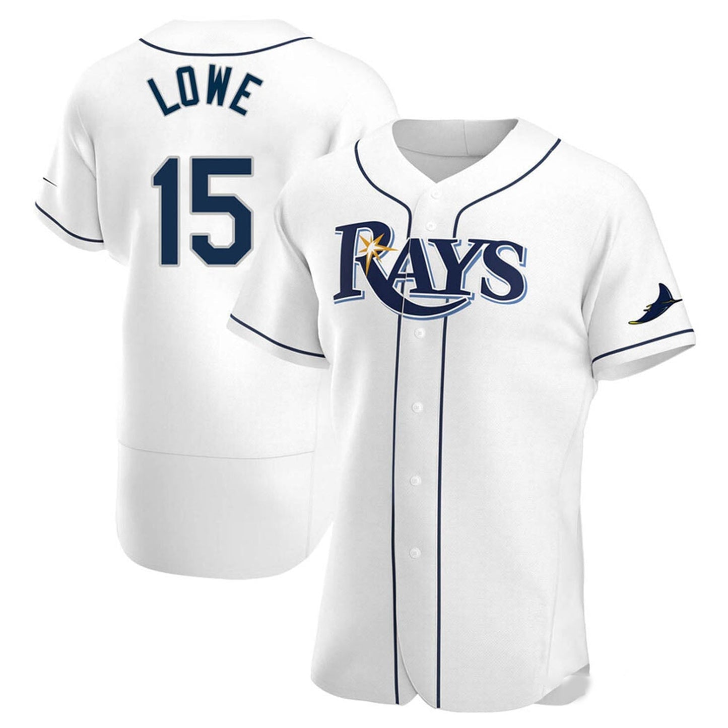 MLB Josh Lowe Tampa Bay Rays 15 Jersey