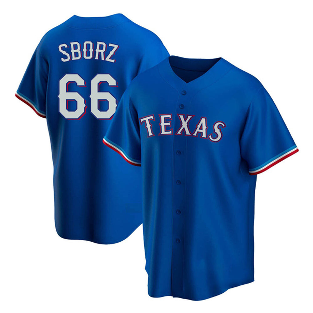 MLB Josh Sborz Texas Ranger 66 Jersey