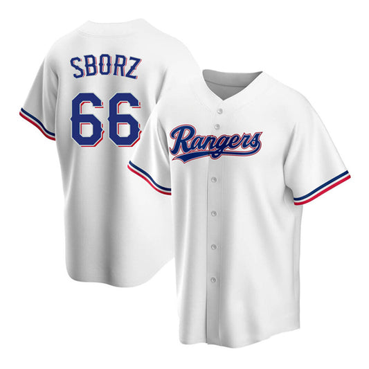 MLB Josh Sborz Texas Ranger 66 Jersey