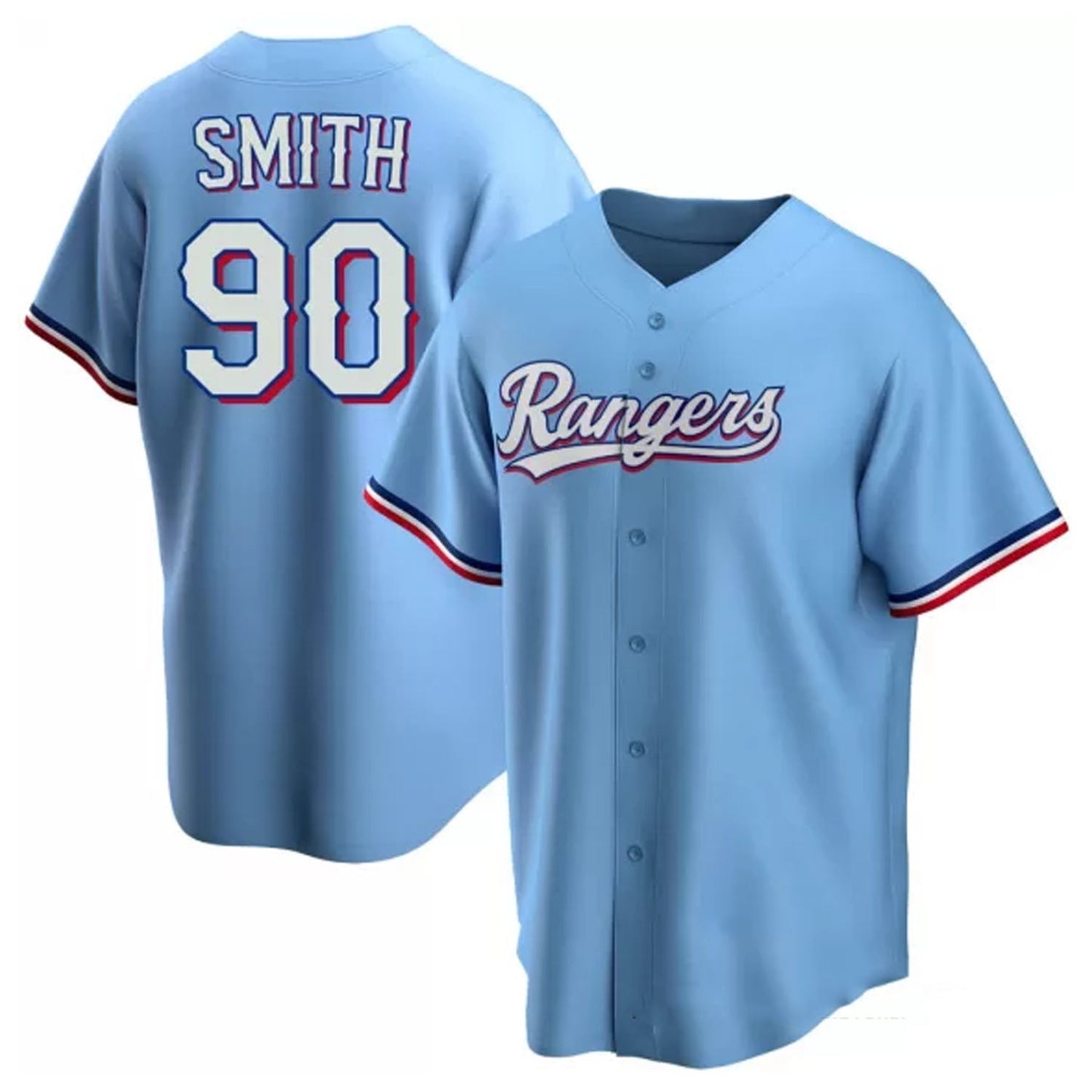 MLB Josh Smith Texas Rangers 90 Jersey