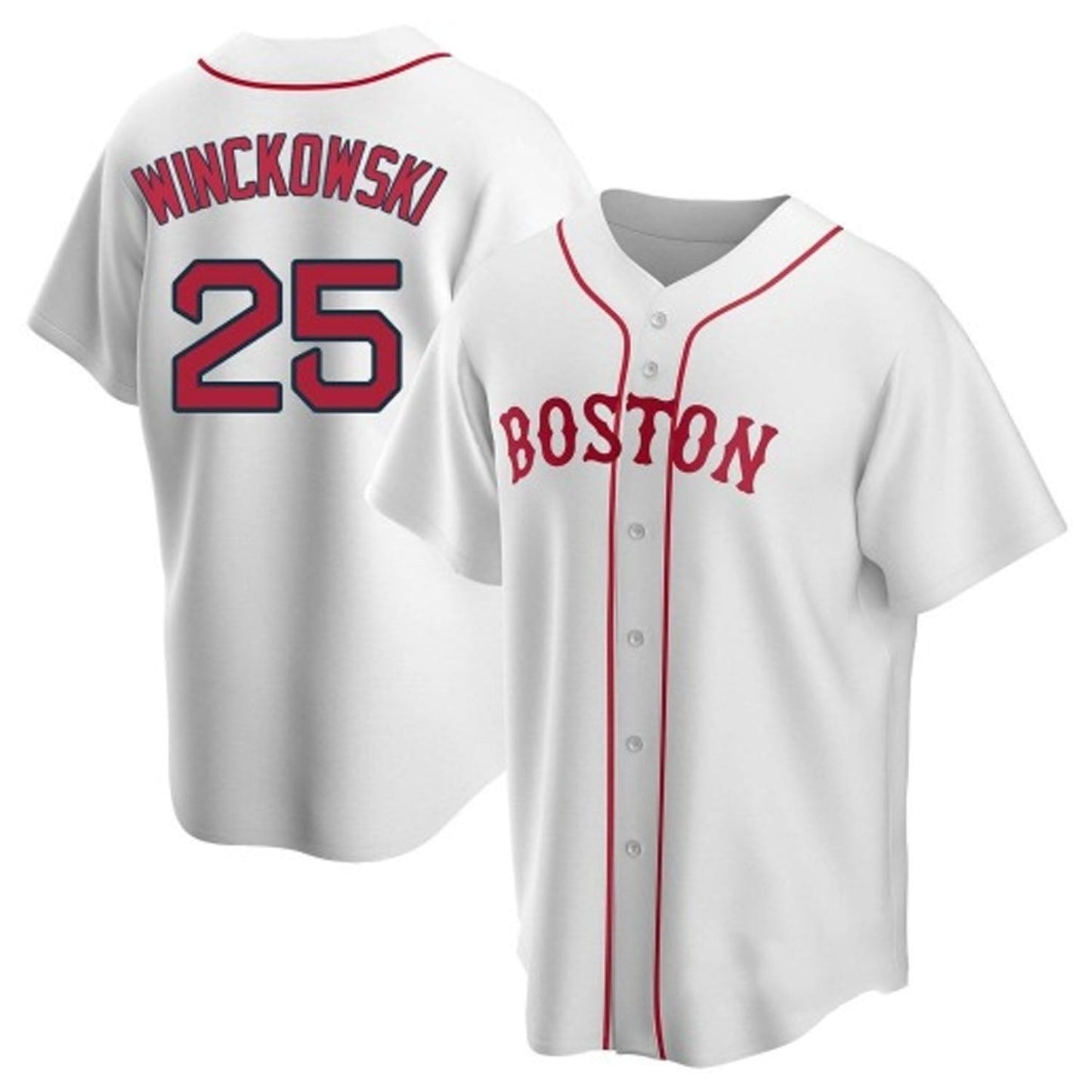 MLB Josh Winckowski Boston Red Sox 25 Jersey