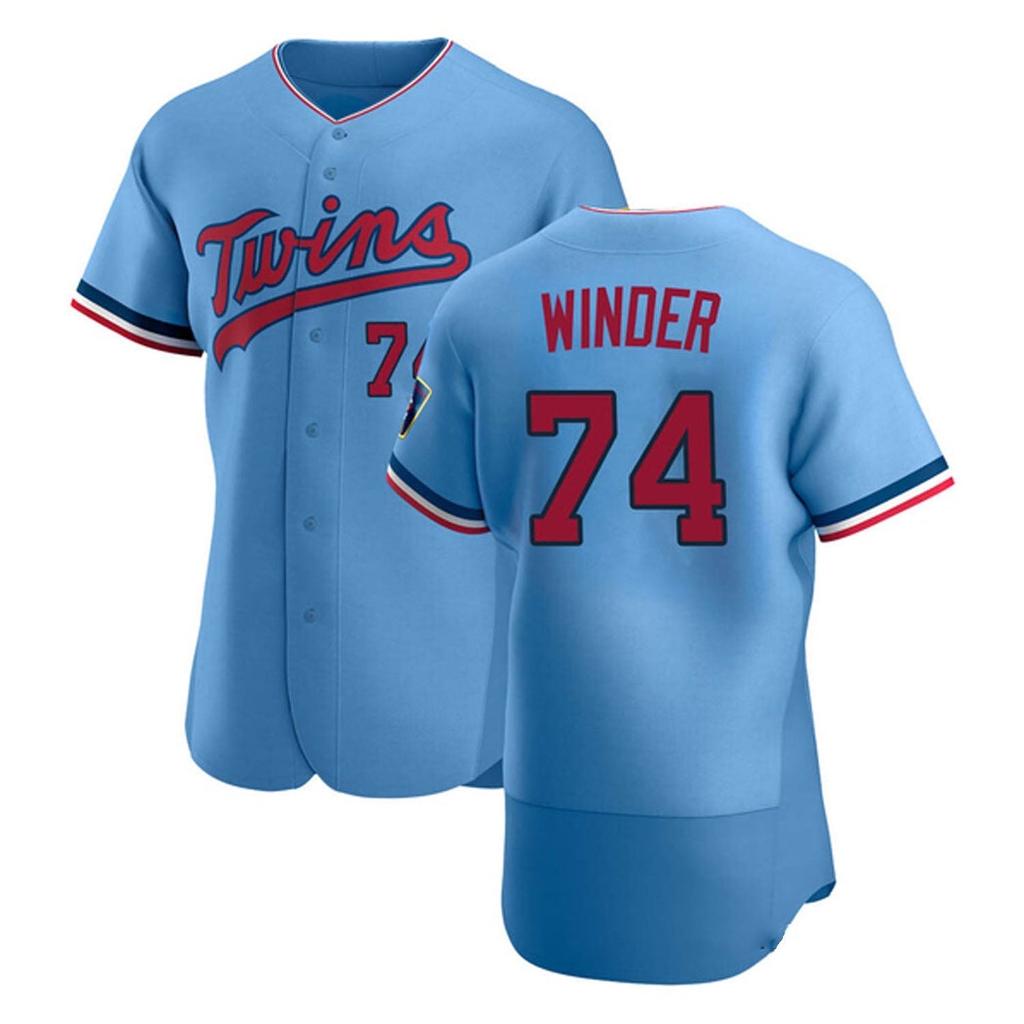 MLB Josh Winder Minnesota Twins 74 Jersey